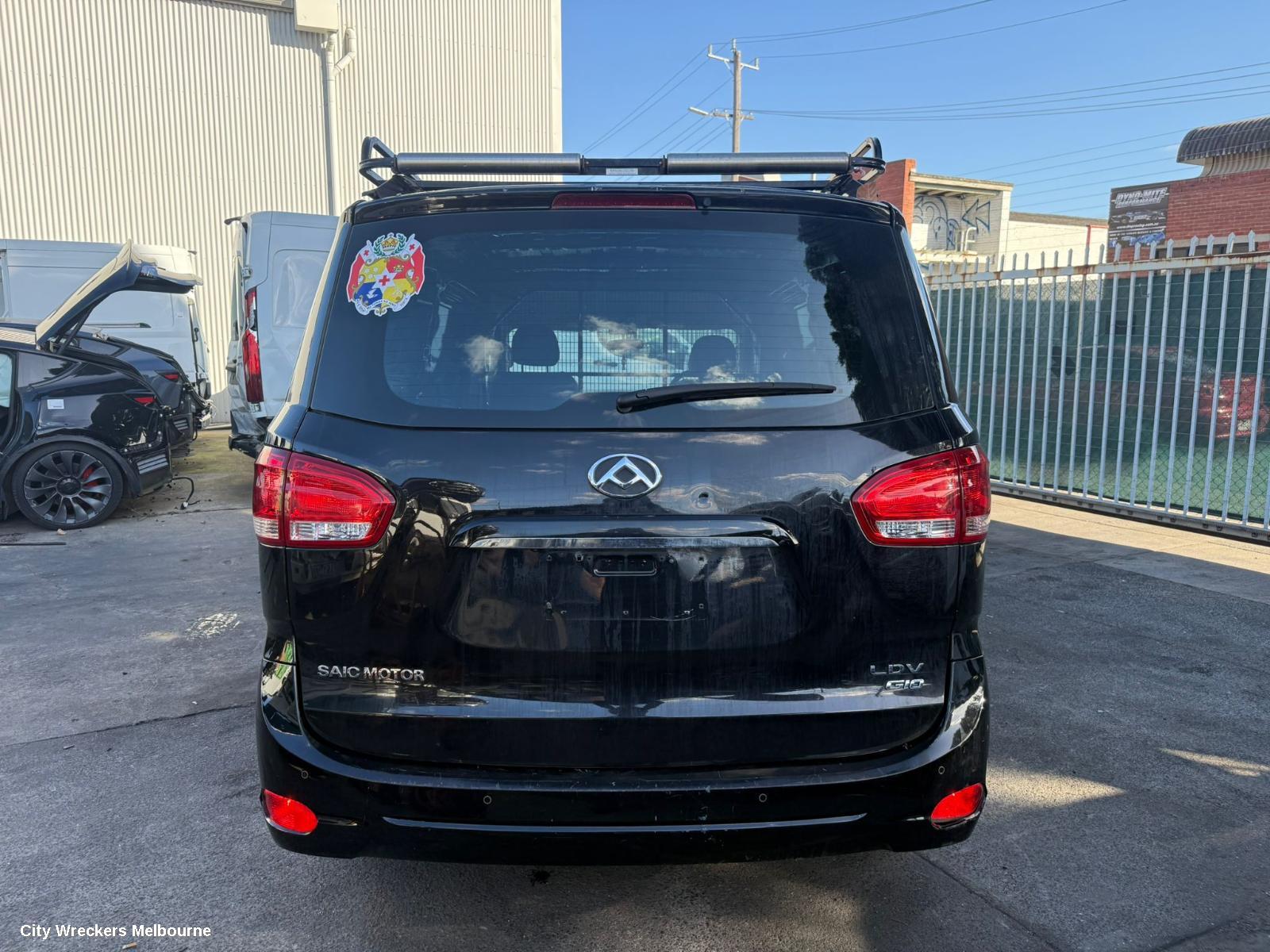 LDV G10 REAR BUMPER, SV7A/SV7C, TAILGATE TYPE, VAN/WAGON, 04/2015 ONWARDS - Image 2