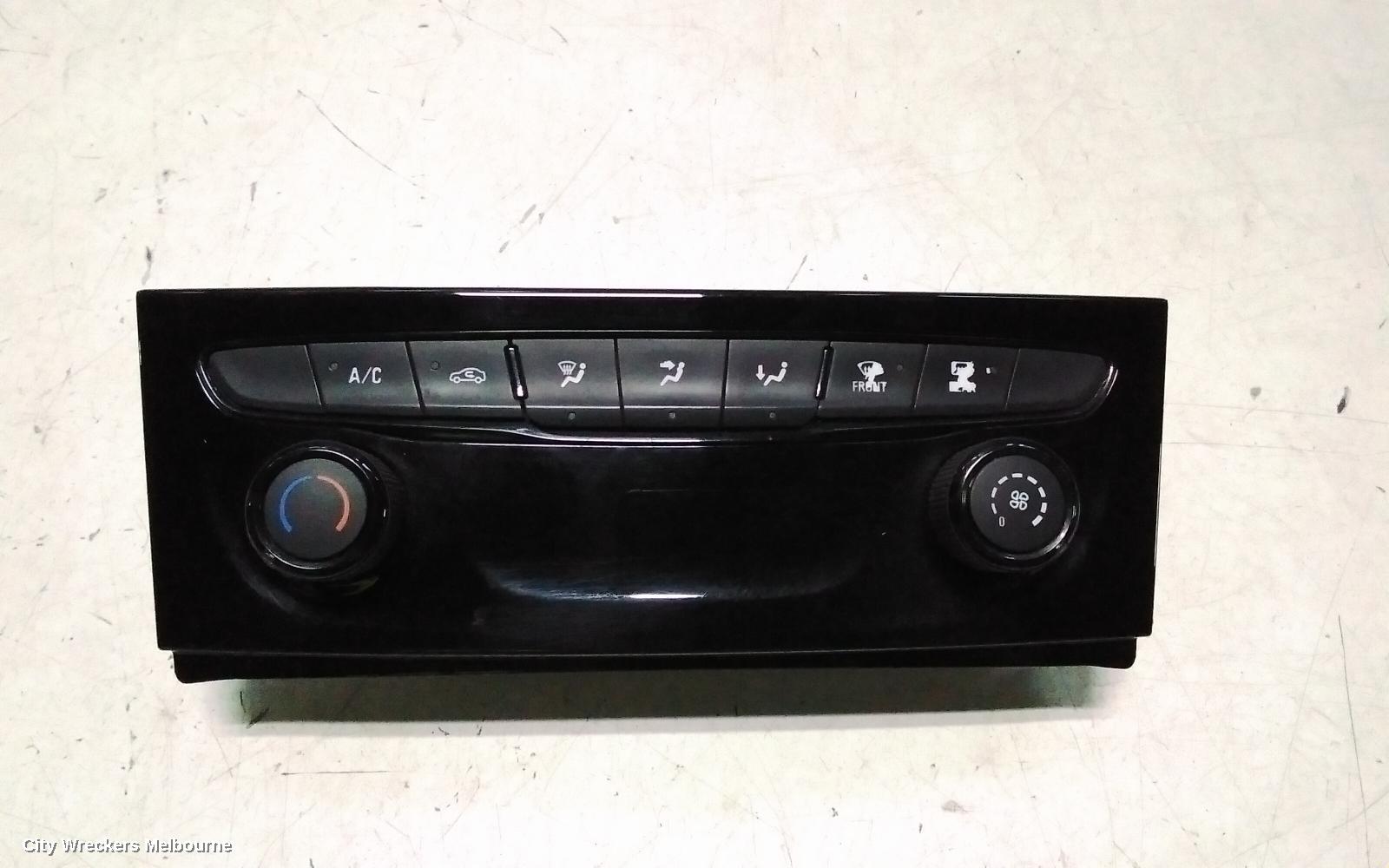 HOLDEN ASTRA HEATER/AC CONTROLS, CLIMATE CONTROL, BK, 5DR HATCH/WAGON, 09/2016 ONWARDS - Image 1