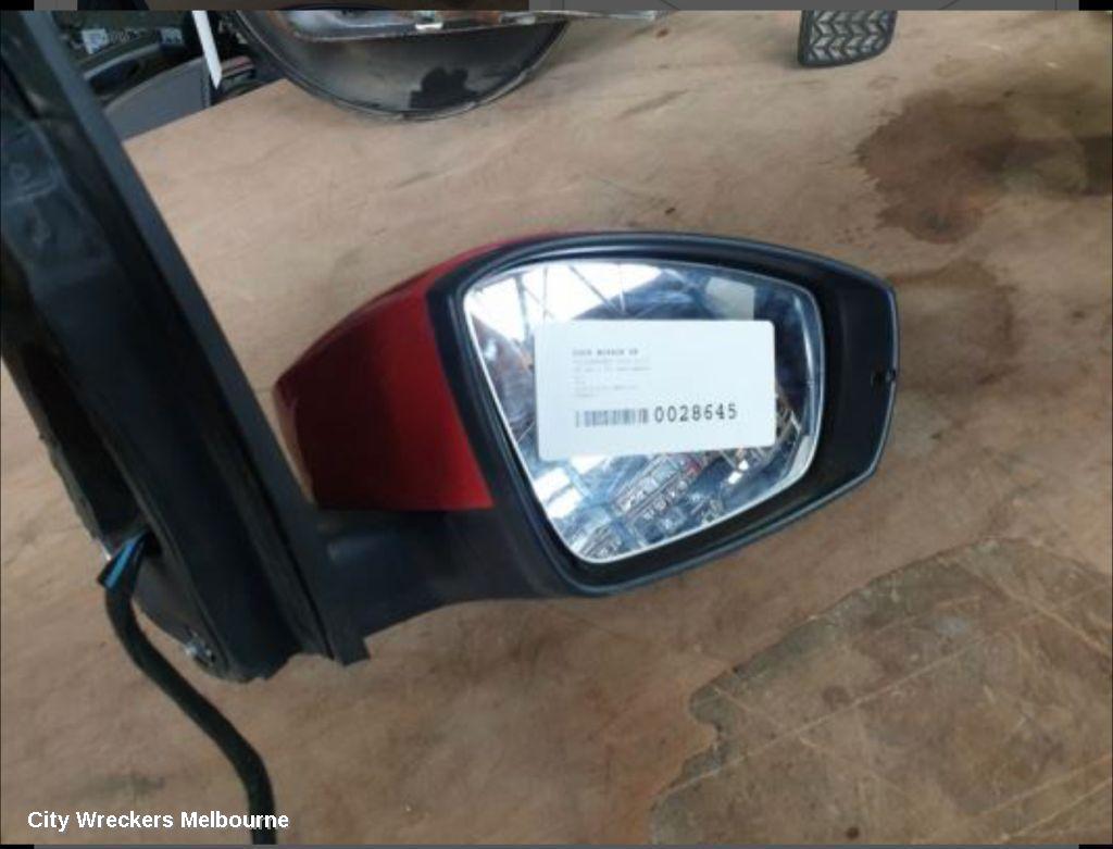 VOLKSWAGEN POLO RIGHT DOOR MIRROR, 6R, HEATED TYPE, 05/2010 - 05/2014 - Image 2