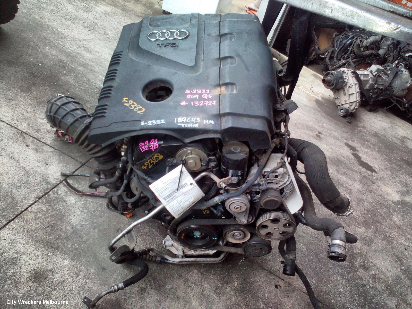AUDI Q5 ENGINE, PETROL, 2.0, TURBO, 8R, CDNC CODE, 03/2009 - 10/2012 - Image 1