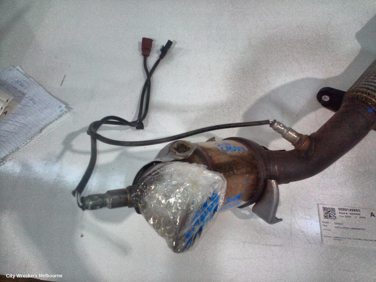 VOLKSWAGEN CADDY CATALYTIC CONVERTER, DOWNPIPE-CAT TYPE, 1.4, PETROL, CZCB CODE, 2KN, 07/2015 - 02/2021 - Image 3