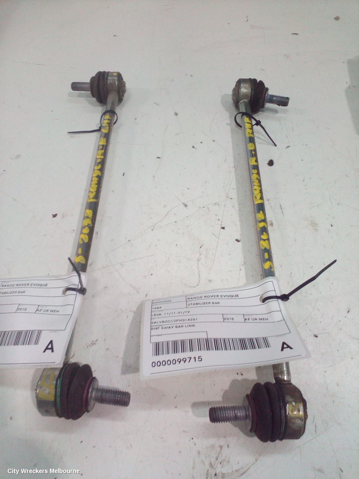LAND ROVER RANGEROVER EVOQUE STABILISER BAR, L538, 11/2011 - 01/2019 - Image 2