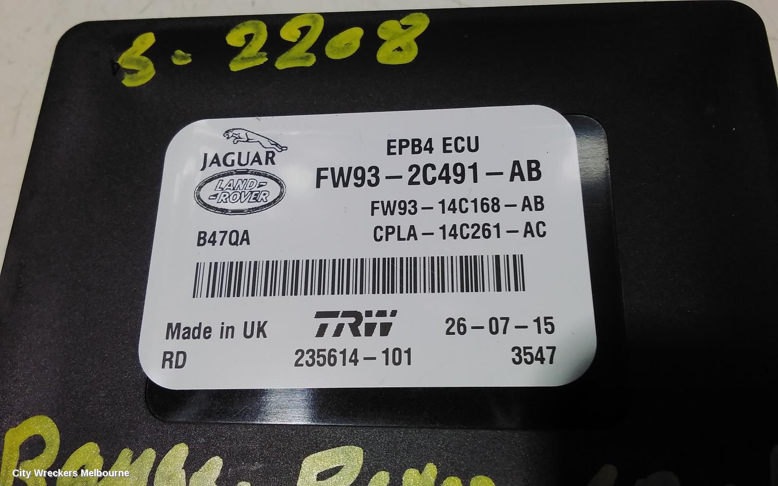 LAND ROVER RANGEROVER SPORT ECU, OTHER ECU, L494, 06/2013 ONWARDS - Image 3