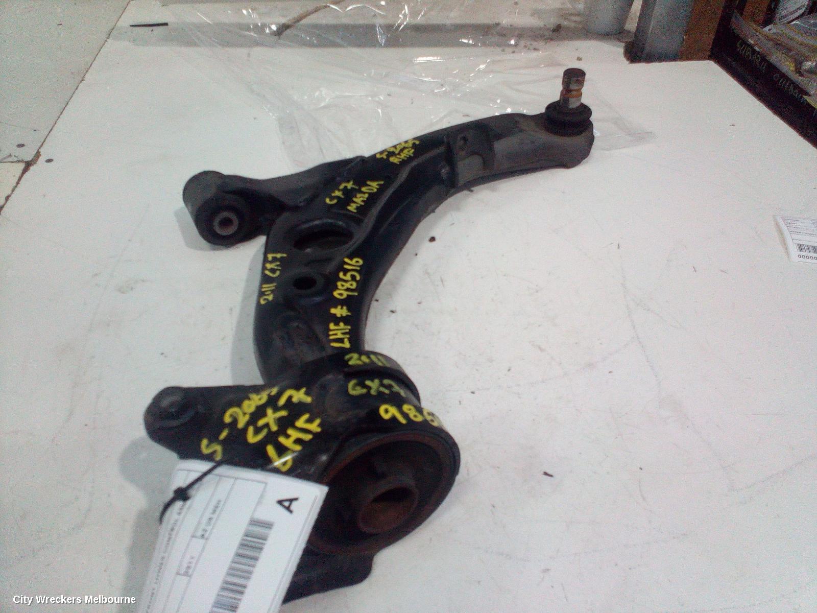 MAZDA CX7 LEFT FRONT LOWER CONTROL ARM, ER, 11/2006 - 02/2012 - Image 1