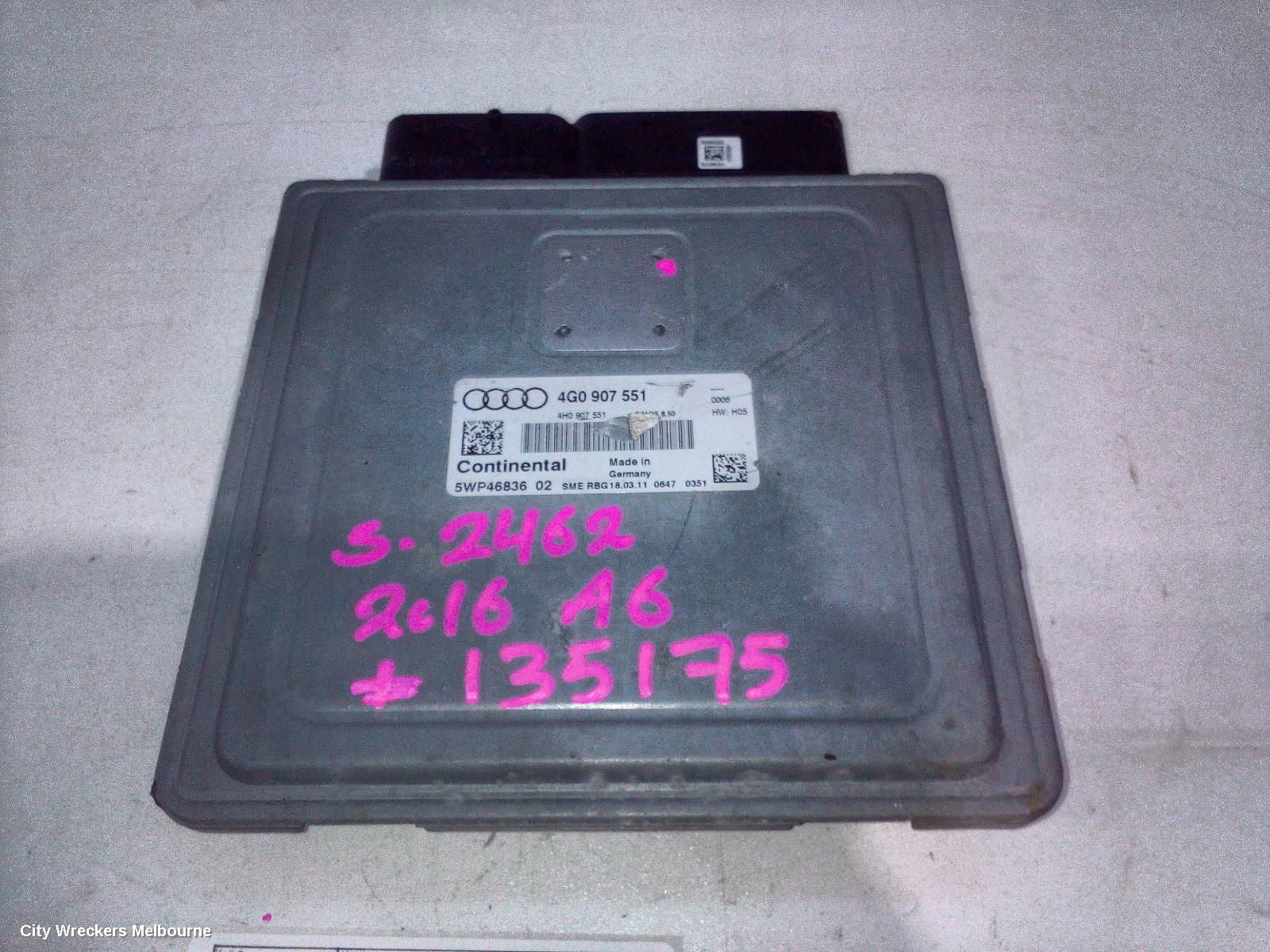 AUDI A6 ECU, ENGINE ECU, 3.0, PETROL, CGWB CODE, ECU ONLY, 4G/C7, 04/2011 - 06/2018 - Image 2