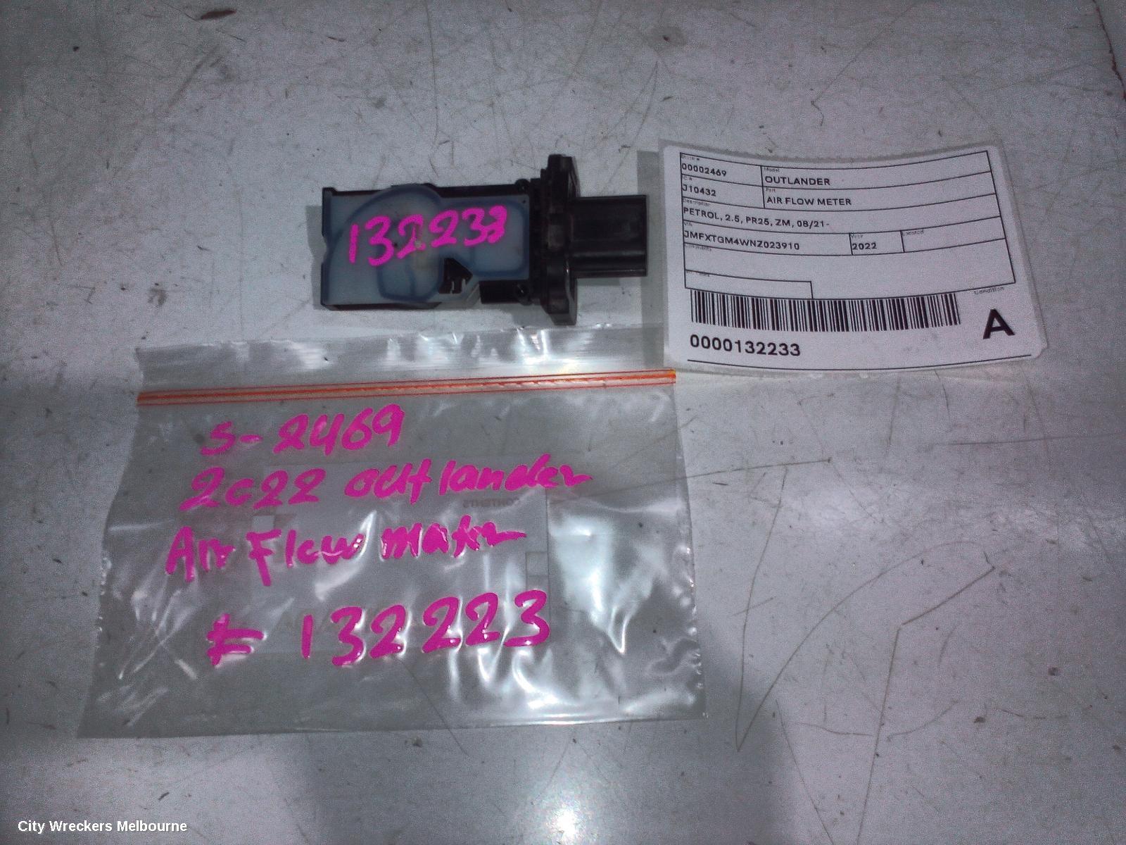 MITSUBISHI OUTLANDER AIR FLOW METER, PETROL, 2.5, PR25, ZM, 08/2021 ONWARDS - Image 1