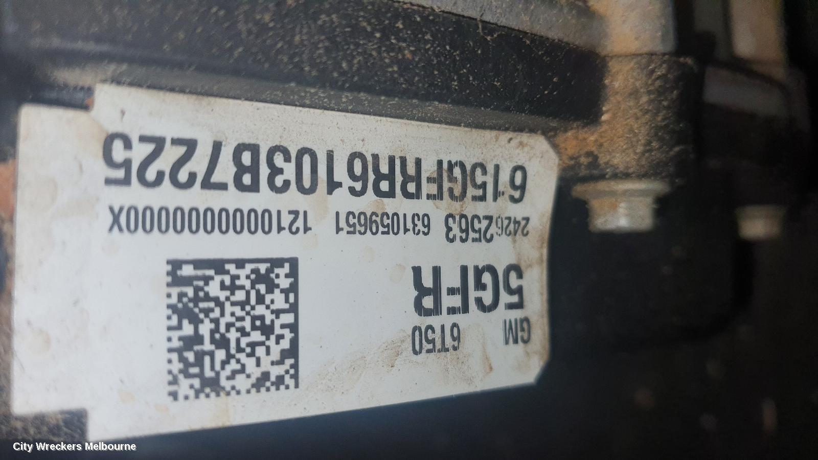HOLDEN CAPTIVA TRANS/GEARBOX, AUTO, AWD, PETROL, 3.0, 5GFR TAG (GEN 2), NO TRANSFER CASE, CG, 08/2012 - 06/2018 - Image 3
