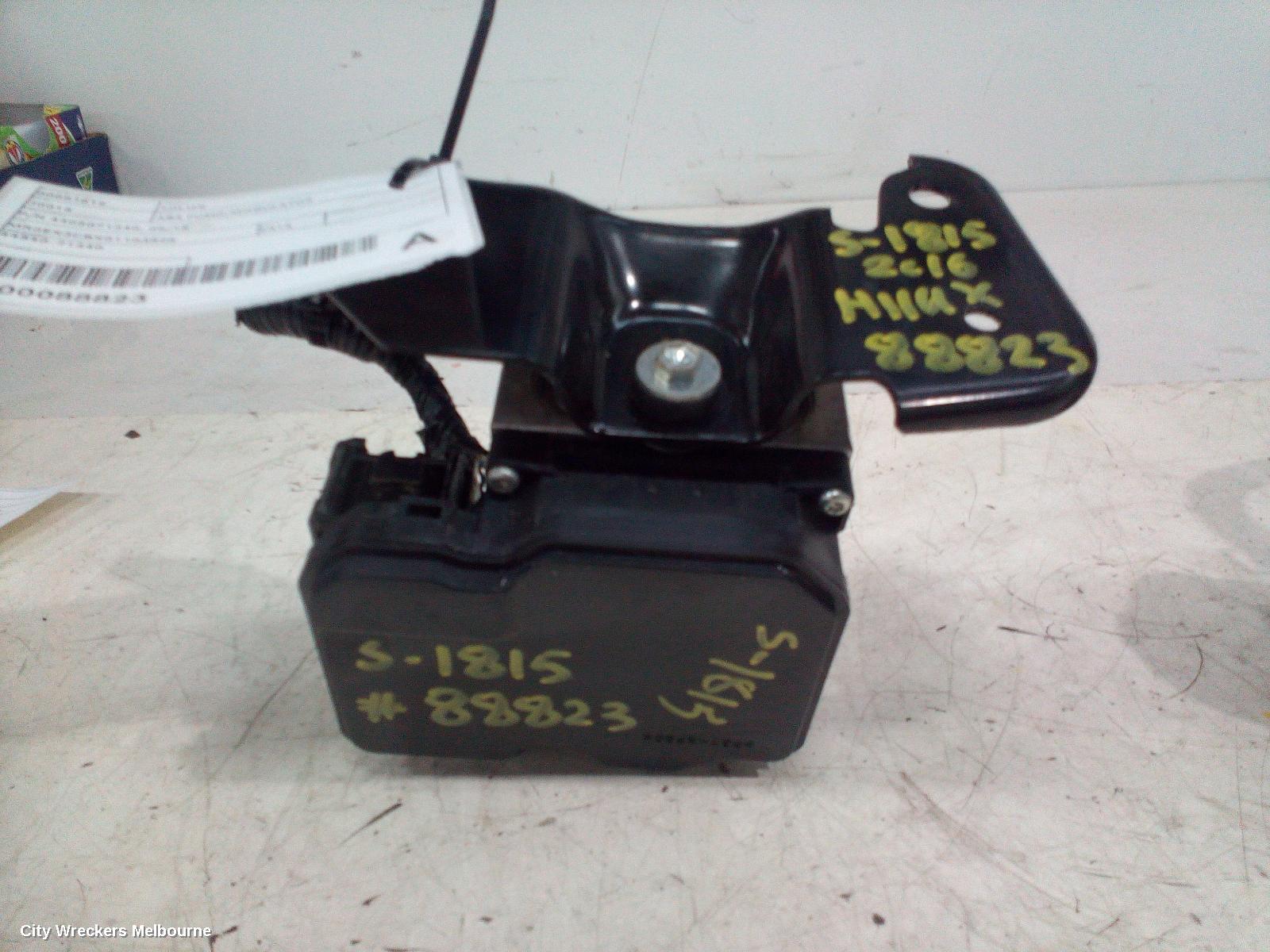 TOYOTA HILUX ABS PUMP/MODULATOR, P/N 4405071340, 09/2015 ONWARDS - Image 1