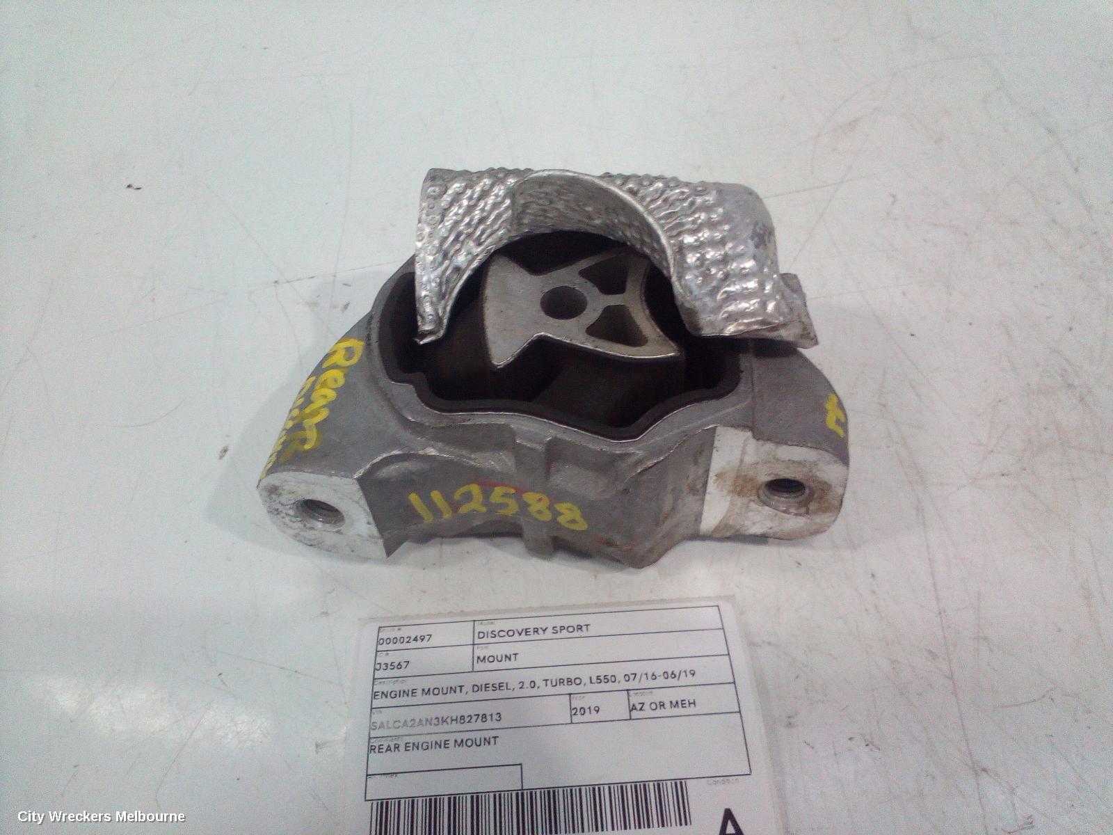 LAND ROVER DISCOVERY SPORT MOUNT, ENGINE MOUNT, DIESEL, 2.0, TURBO, L550, 07/2016 - 06/2019 - Image 2