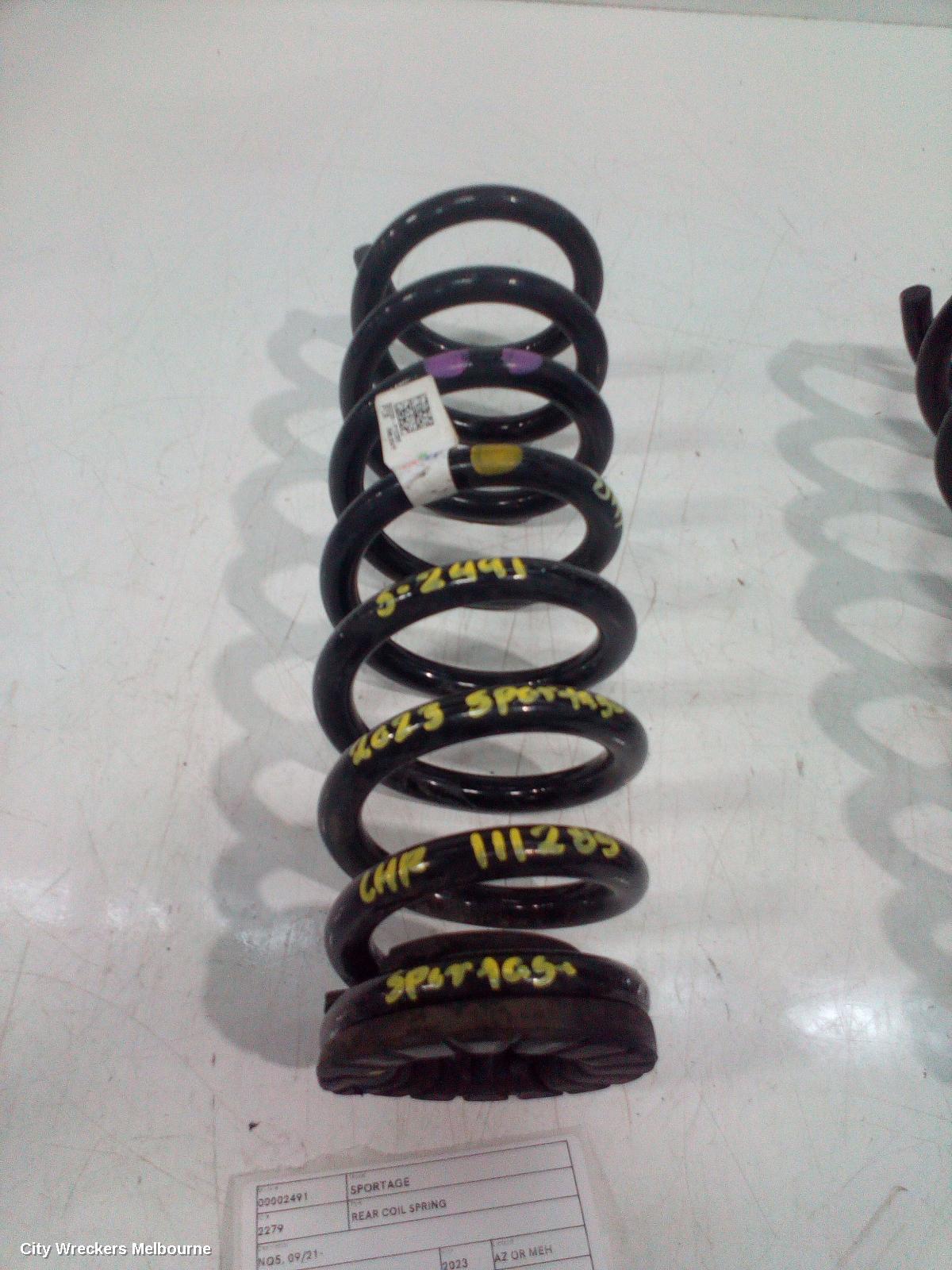 KIA SPORTAGE REAR COIL SPRING, NQ5, 09/2021 ONWARDS - Image 2