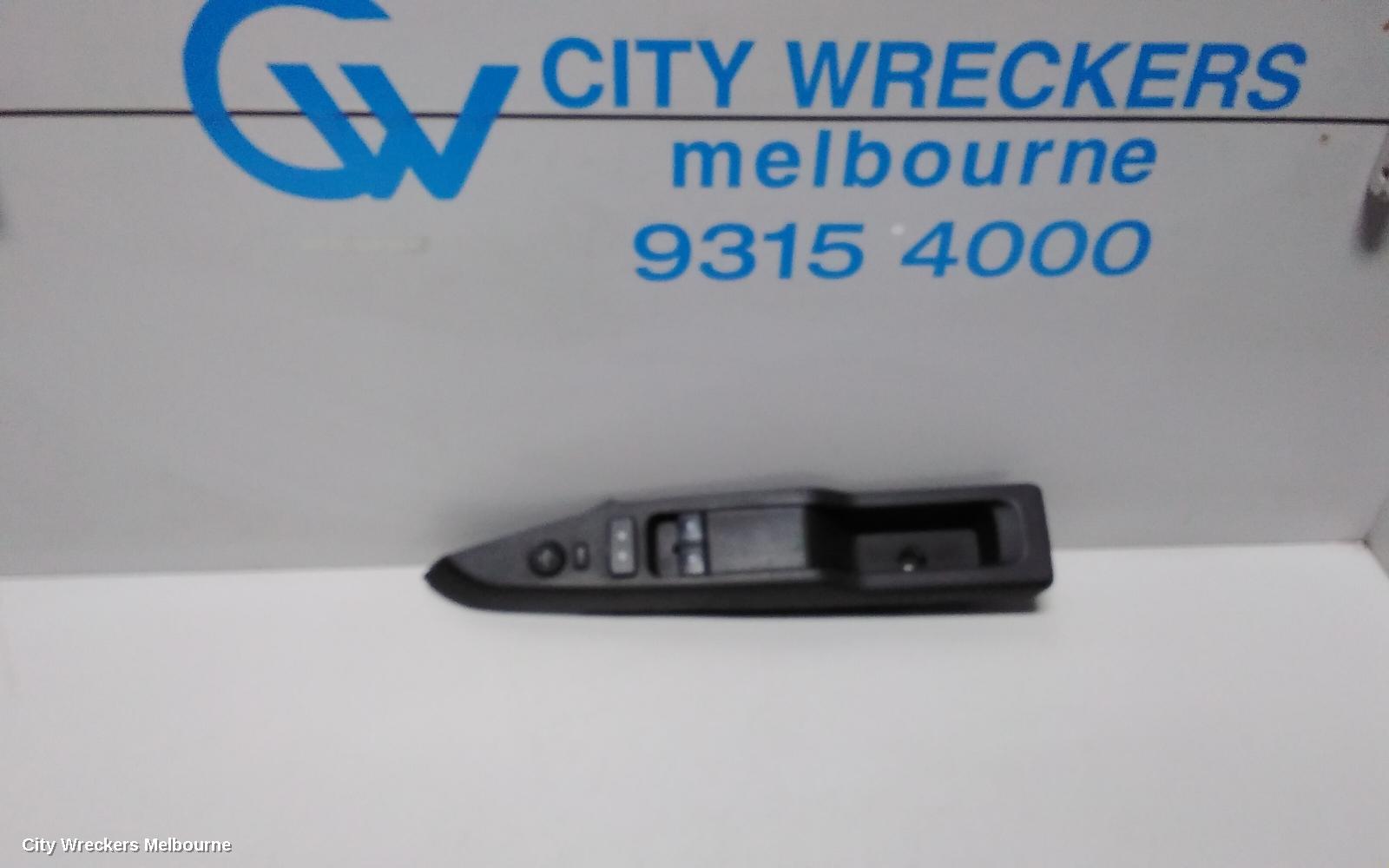 HOLDEN ASTRA PWR DR WIND SWITCH, RH FRONT (MASTER SWITCH), BK-BL, 5DR HATCH/SEDAN, 09/2016 - 12/2020 - Image 1