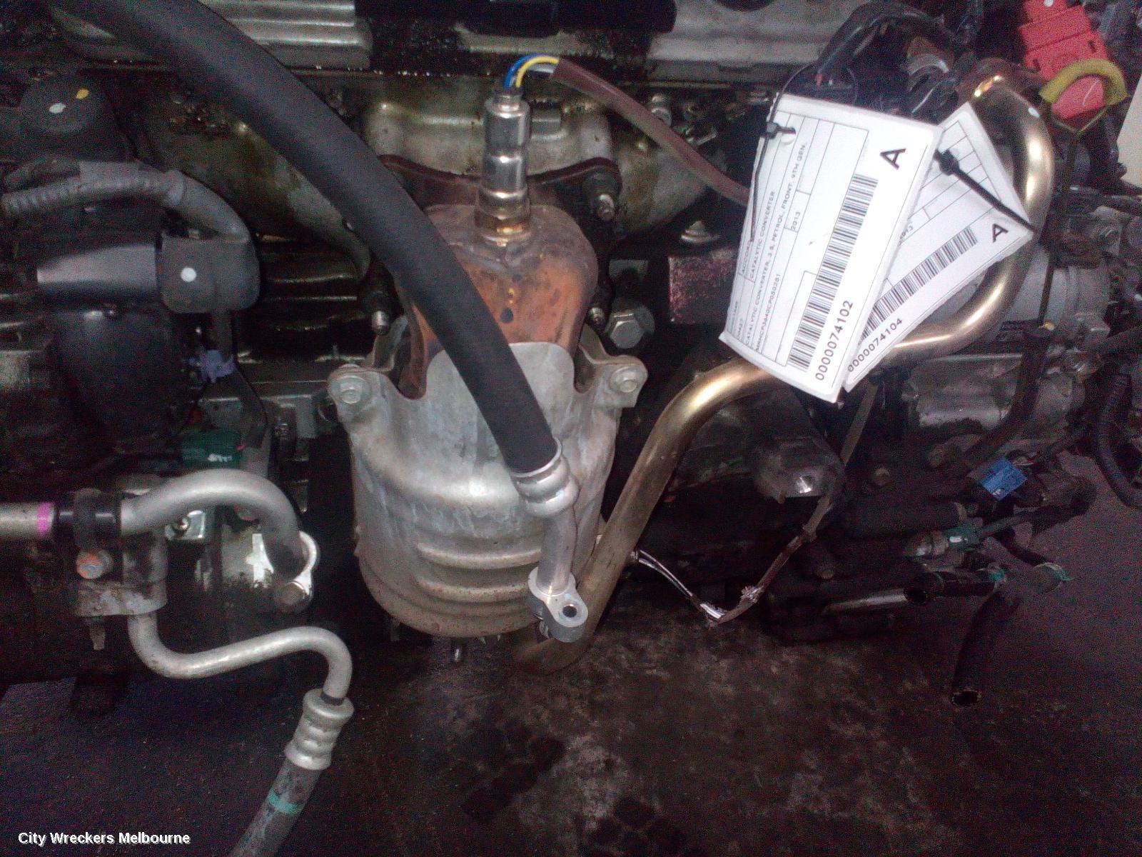 HONDA ACCORD CATALYTIC CONVERTER, MANIFOLD-CAT TYPE, 3.5, PETROL, FRONT, 8TH GEN (VIN MRHCP), 02/2008 - 04/2013 - Image 1