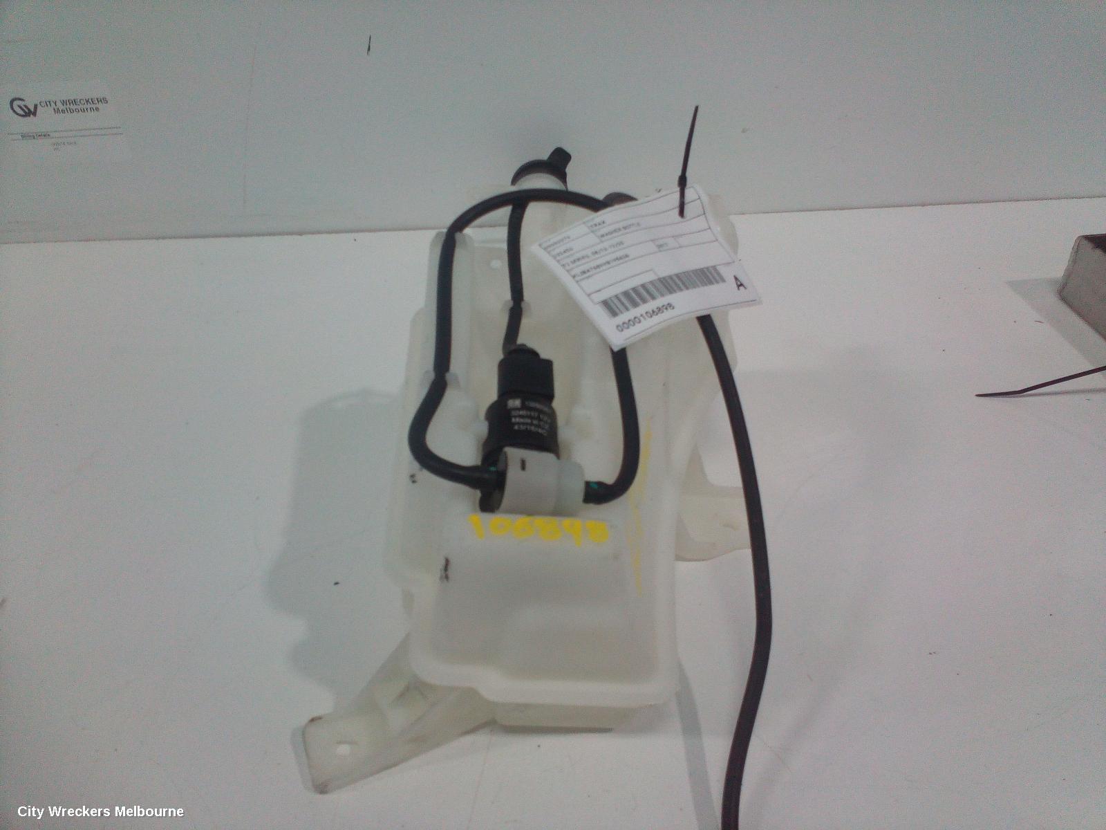 HOLDEN TRAX WASHER BOTTLE, TJ SERIES, 08/2013 - 12/2020 - Image 1
