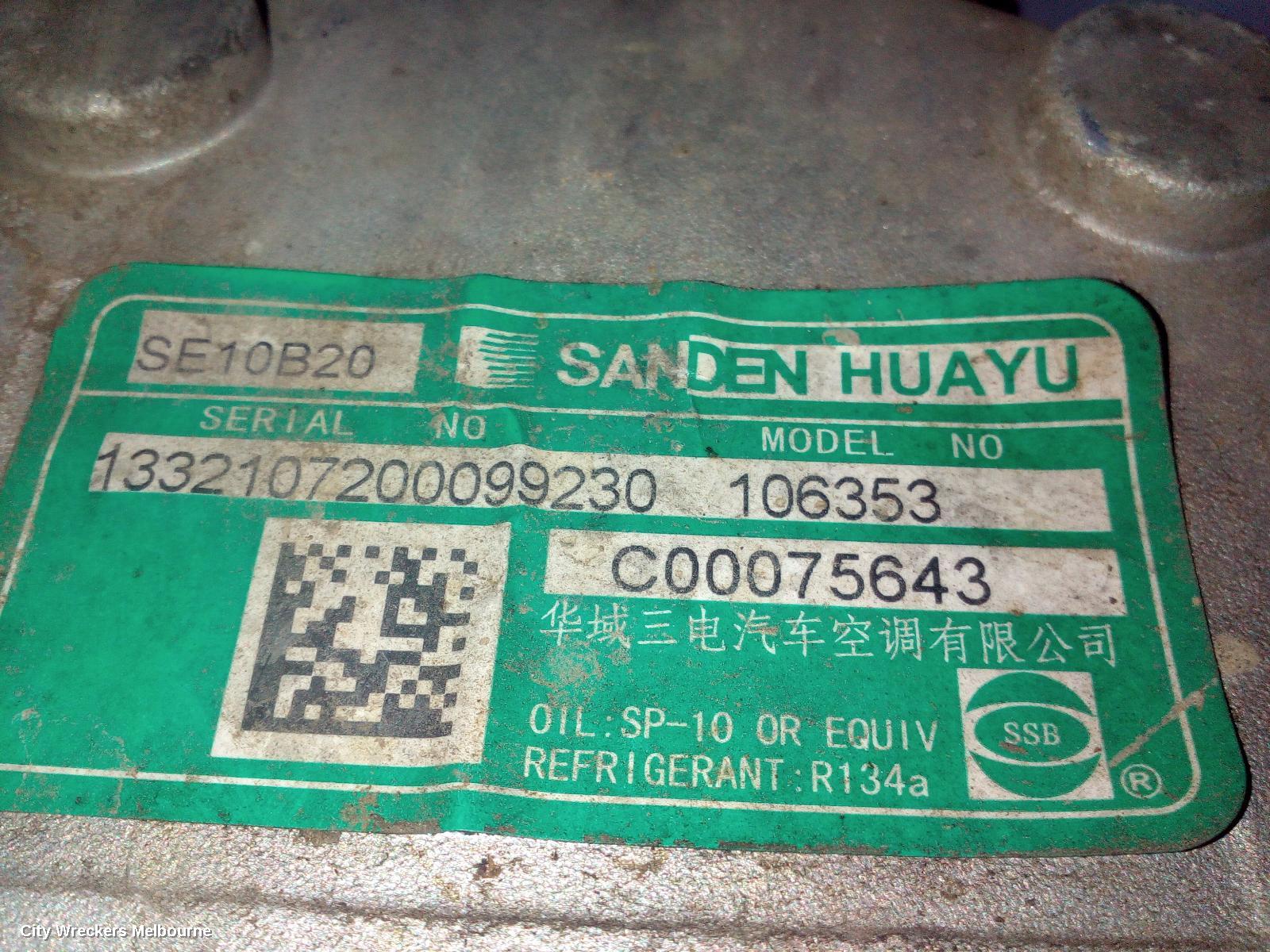 LDV DELIVER 9 A/C COMPRESSOR, 2.0, DIESEL, 07/2020 ONWARDS - Image 3