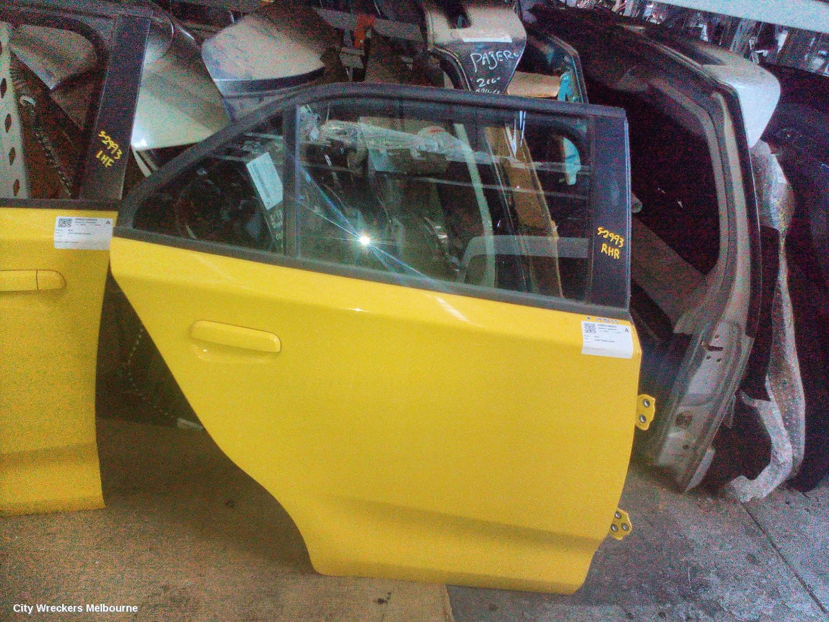 MG MG3 RIGHT REAR DOOR, SZP1, 07/2016 - 10/2024 - Image 1