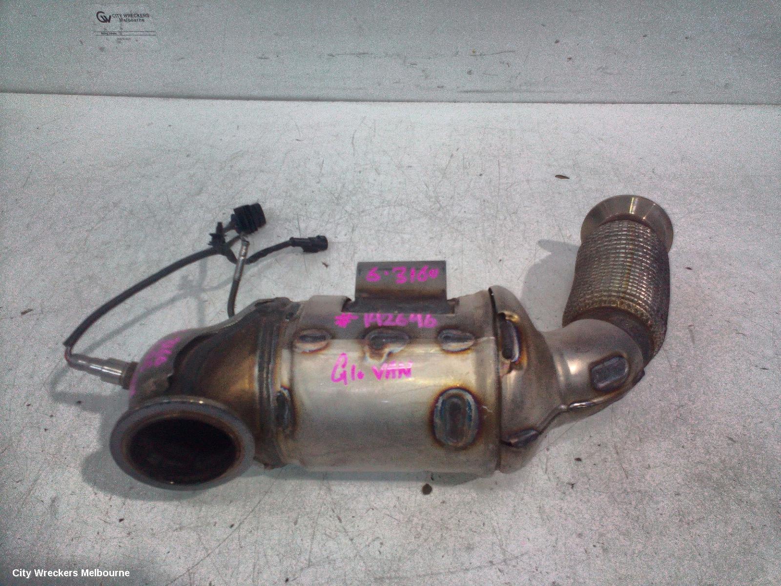 LDV G10 CATALYTIC CONVERTER, SV7C, DOWNPIPE-CAT TYPE, DIESEL, 2.0, TURBO, 07/2021 ONWARDS - Image 1