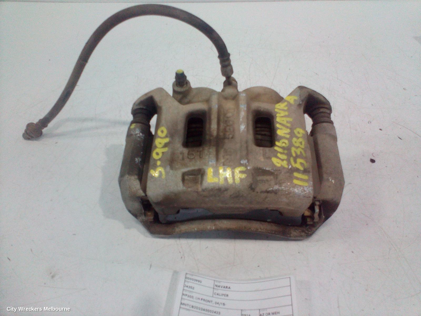 NISSAN NAVARA CALIPER, NP300, LH FRONT, 04/2015 ONWARDS - Image 1