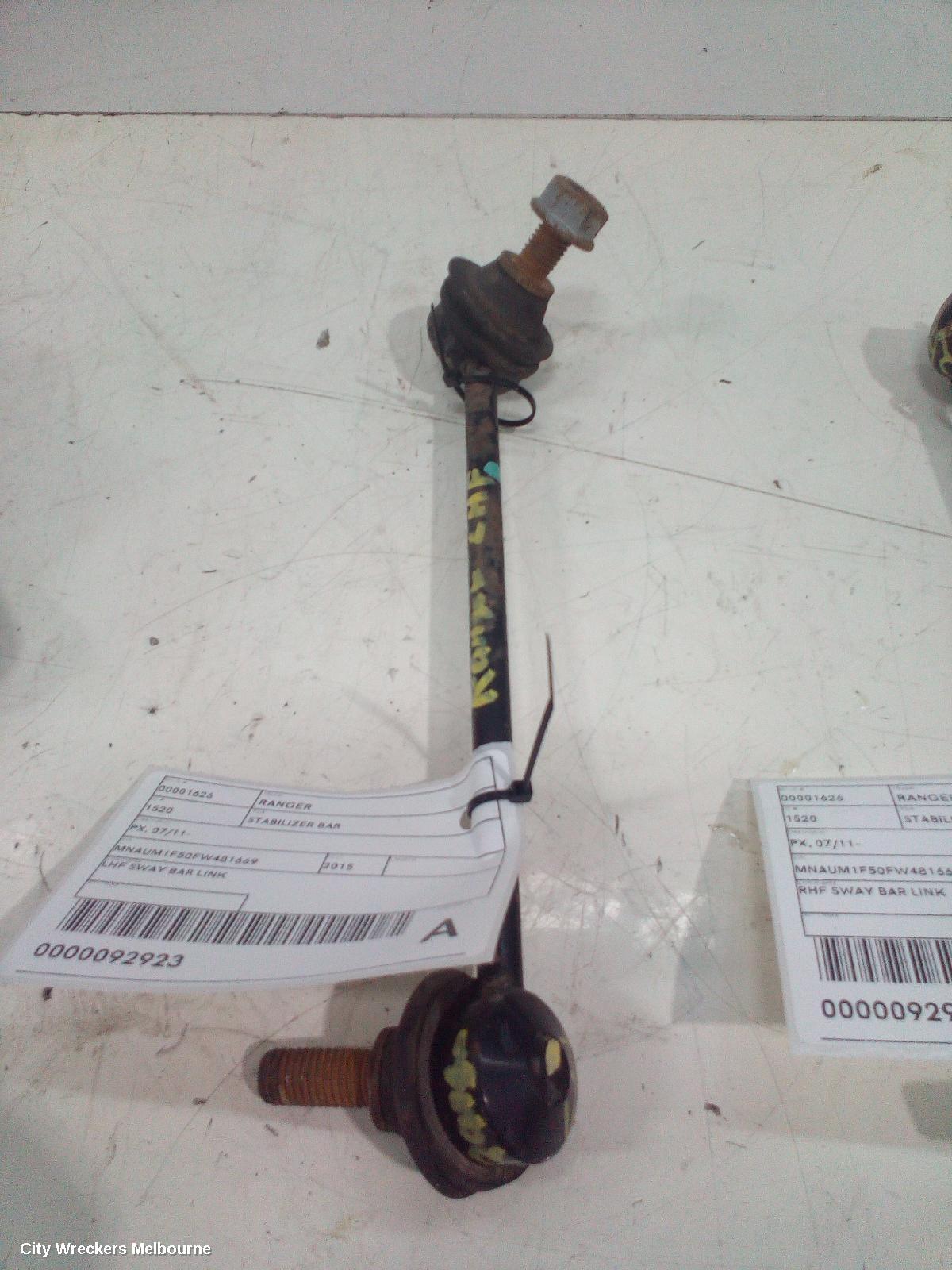 FORD RANGER STABILISER BAR, PX SERIES 1, FRONT STABILIZER LINK ROD (LH SIDE), 07/2011 - 06/2015 - Image 2