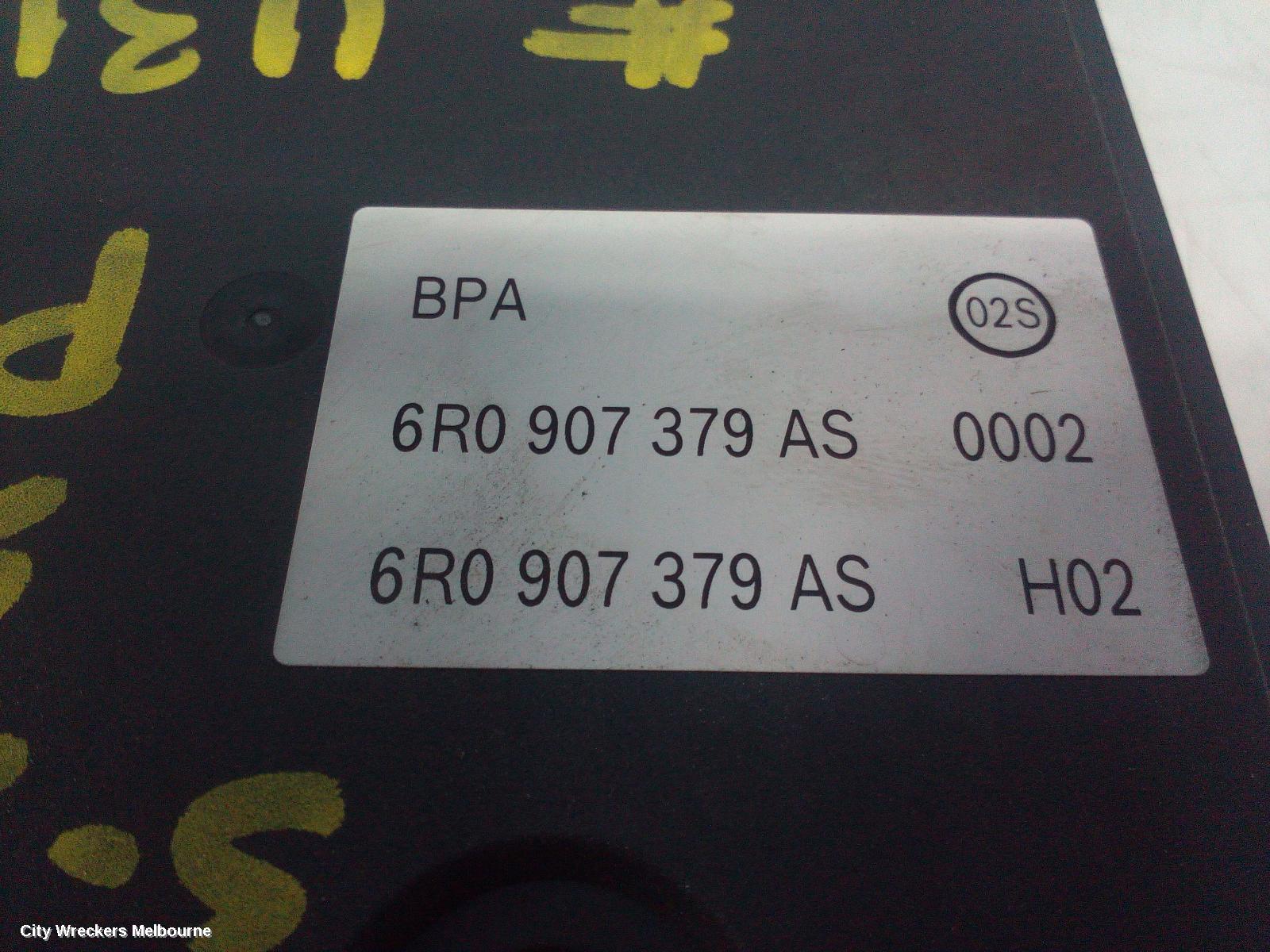 VOLKSWAGEN POLO ABS PUMP/MODULATOR, 6R, P/N 6R0907379AS, 05/2010 - 09/2017 - Image 2