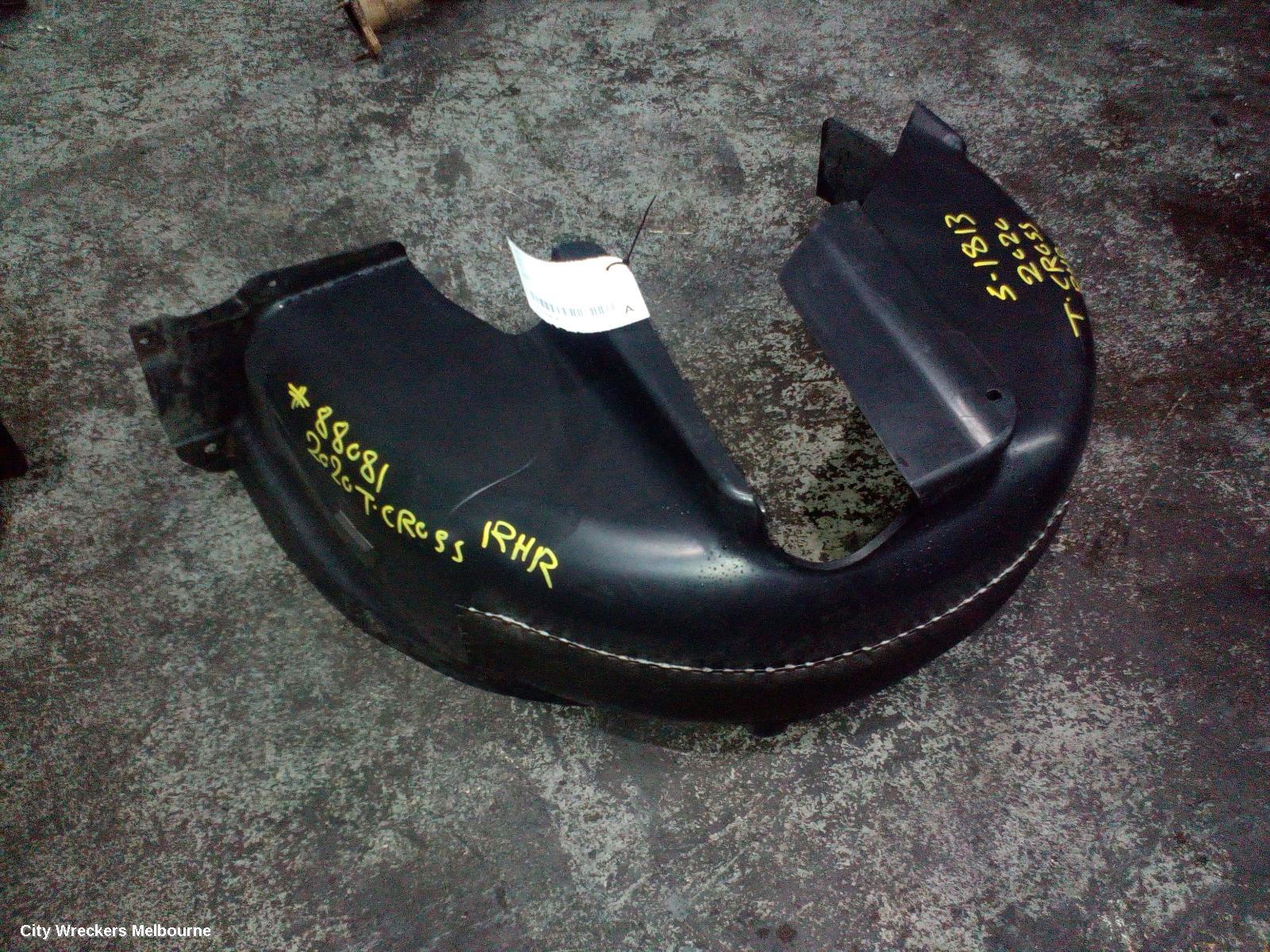 VOLKSWAGEN T-CROSS RIGHT GUARD LINER, REAR, C1, 01/2020 ONWARDS - Image 3