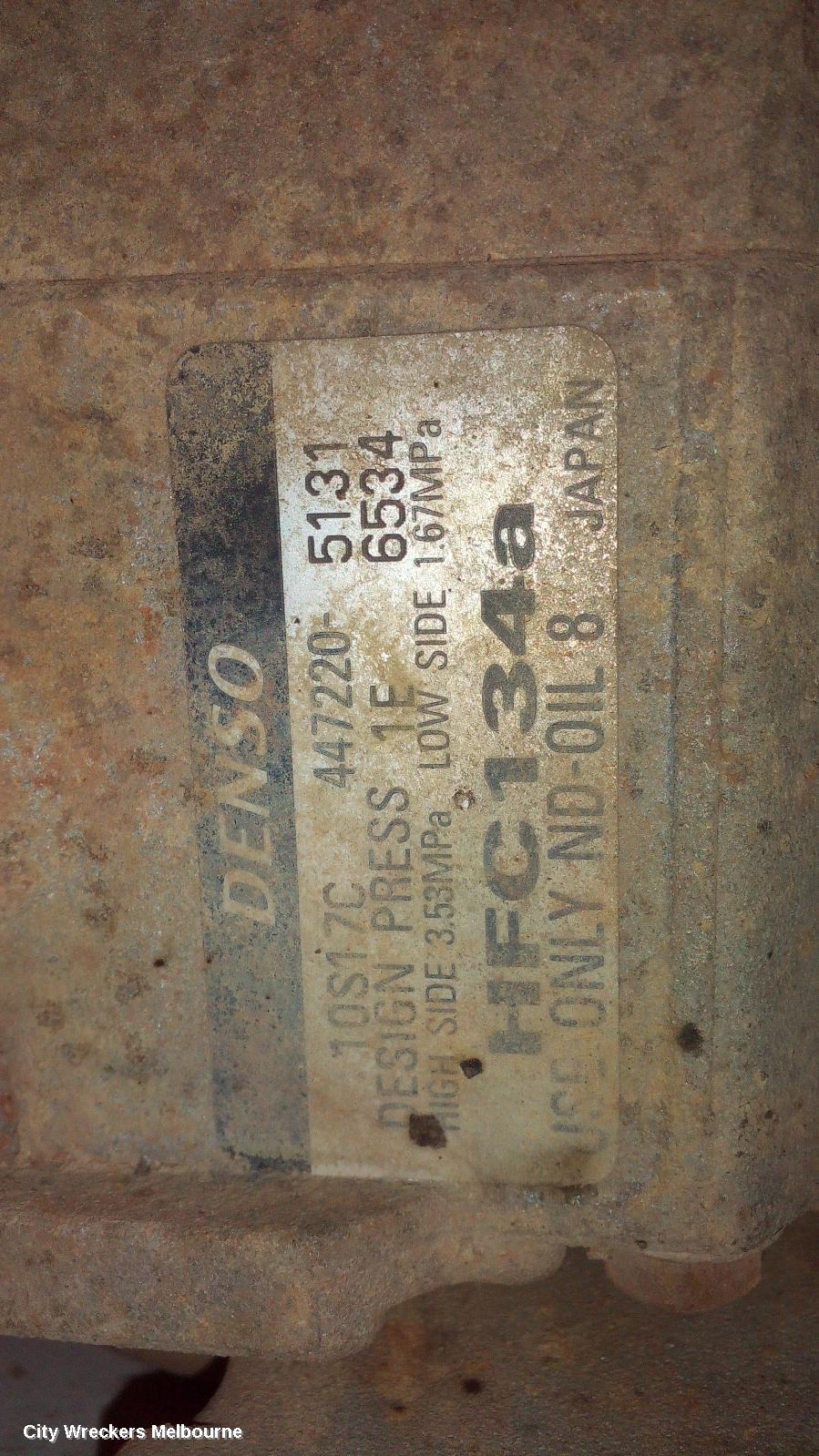 TOYOTA PRADO A/C COMPRESSOR, 120 SERIES, 4.0, 1GR-FE, PETROL, SINGLE TYPE, 02/2003 - 10/2009 - Image 3