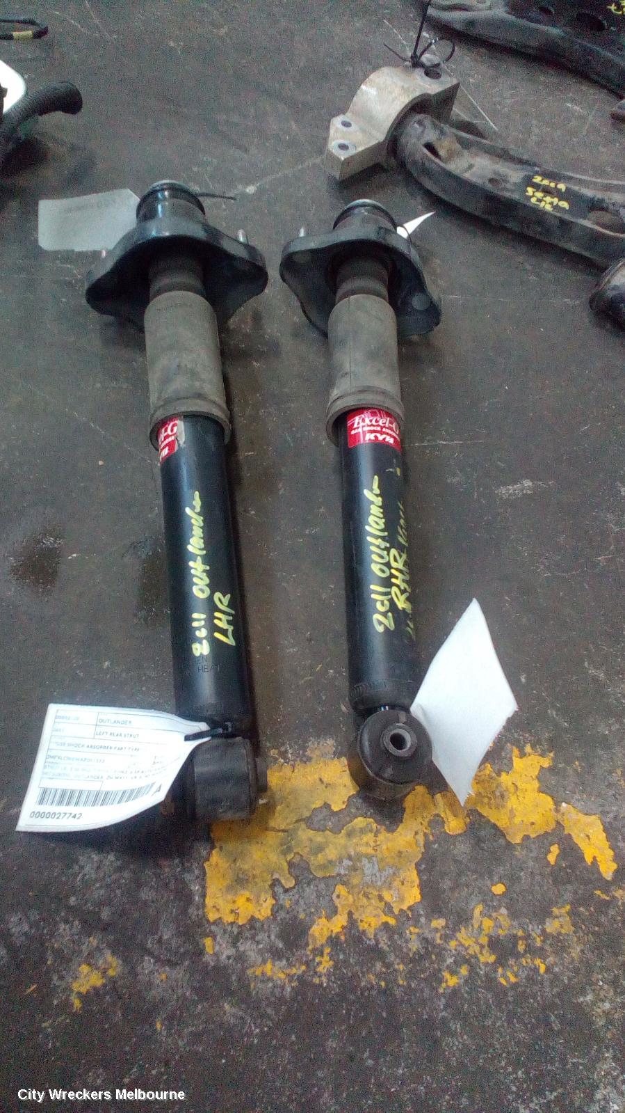 MITSUBISHI OUTLANDER RIGHT REAR STRUT, ***USE SHOCK ABSORBER PART TYPE*** - Image 3
