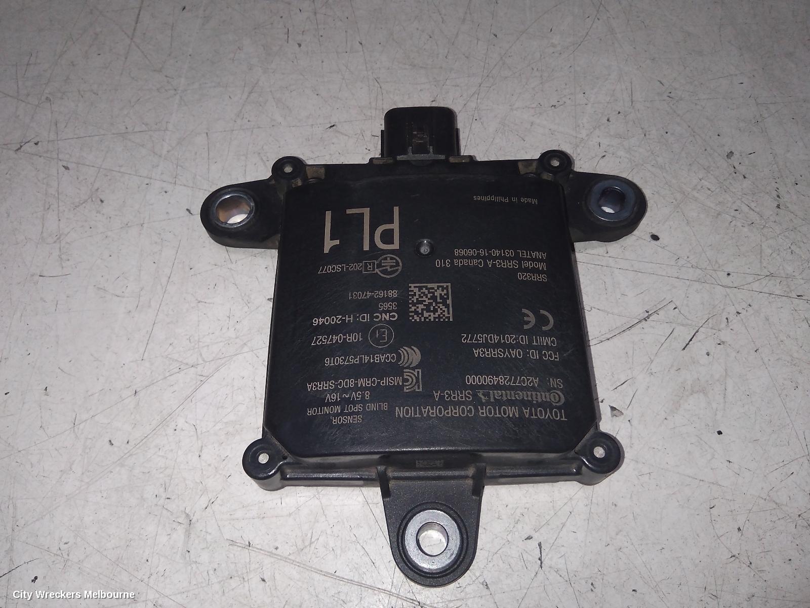 TOYOTA PRIUS, ZVW50R, 02/2016 - 11/2022, LHR BLIND SPOT MODUEL: 140675 - Image 1