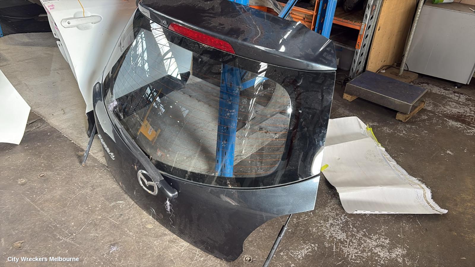 MAZDA 2 BOOTLID/TAILGATE, TAILGATE, DE SERIES, 3DR/5DR HATCH, NON SPOILER TYPE, 09/2007 - 09/2014 - Image 2