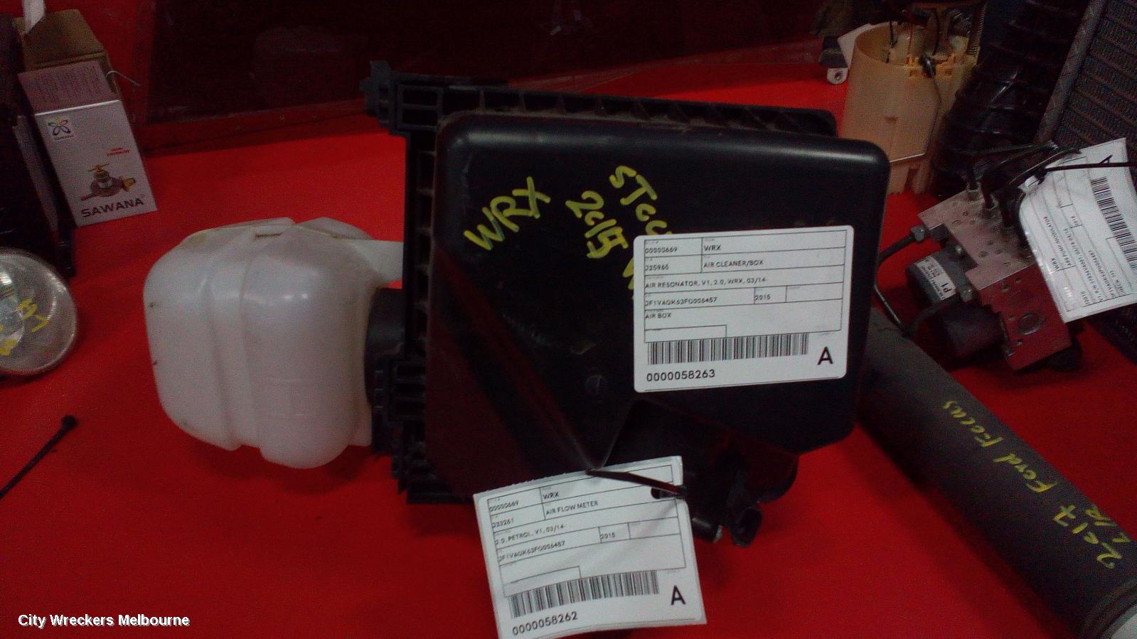 SUBARU WRX AIR FLOW METER, 2.0, PETROL, V1, 03/2014 ONWARDS - Image 2