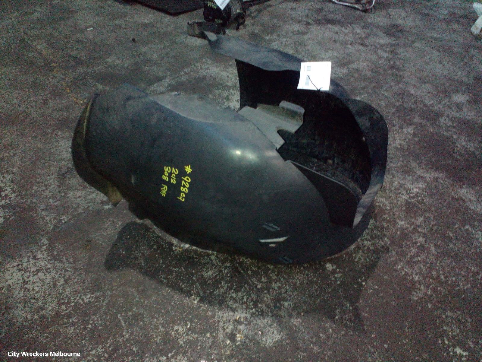 PEUGEOT 308 RIGHT GUARD LINER, T7, 09/2007 - 09/2014 - Image 2