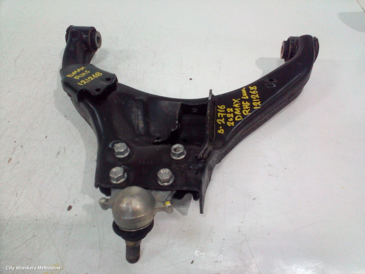 ISUZU DMAX RIGHT FRONT LOWER CONTROL ARM, RG, 4WD, 07/2020 ONWARDS - Image 2