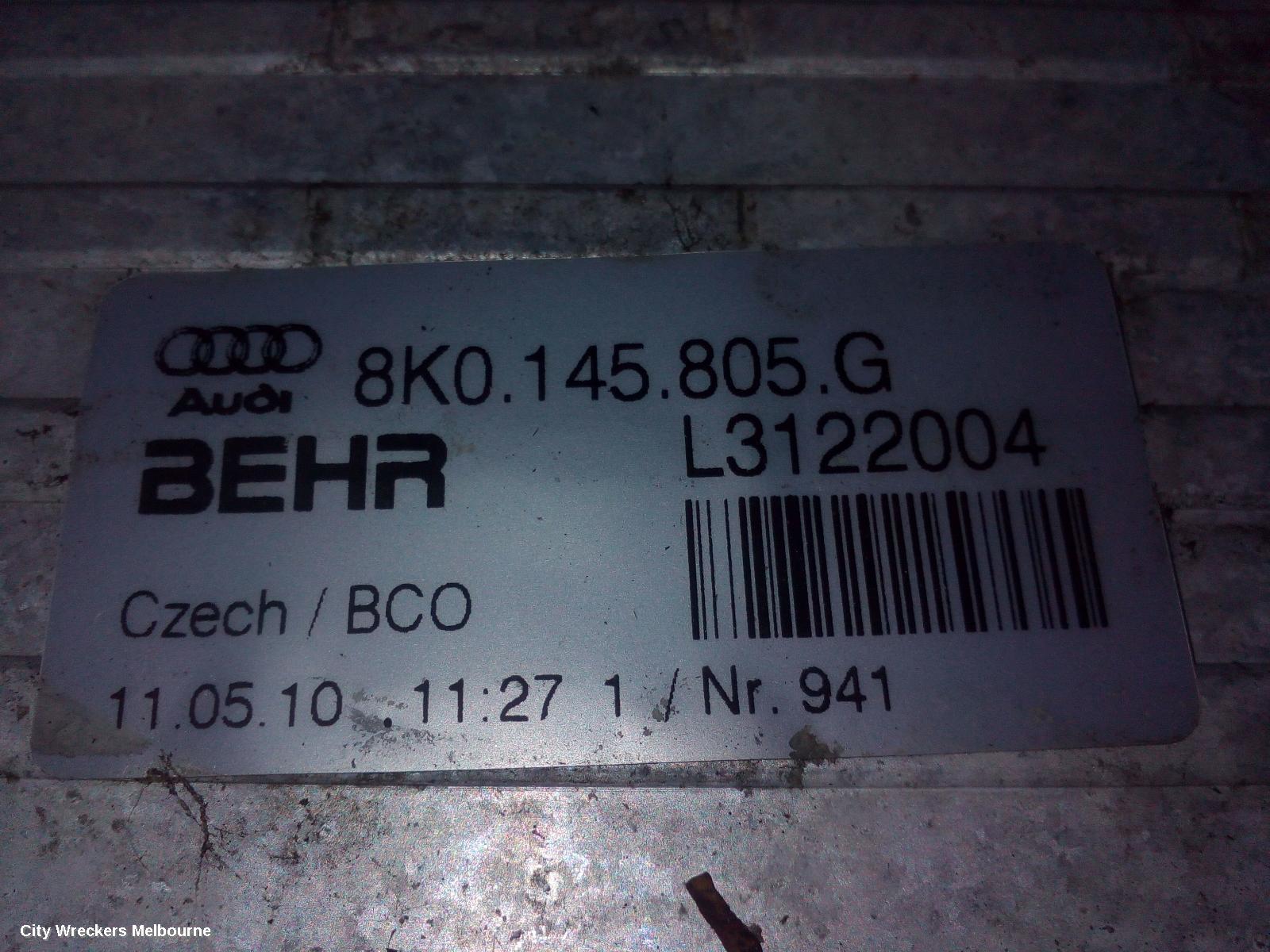 AUDI Q5 INTERCOOLER, DIESEL, 2.0, CAHA/CGLB/CGLC/CNHA CODE, 8R, 03/2009 - 01/2017 - Image 3