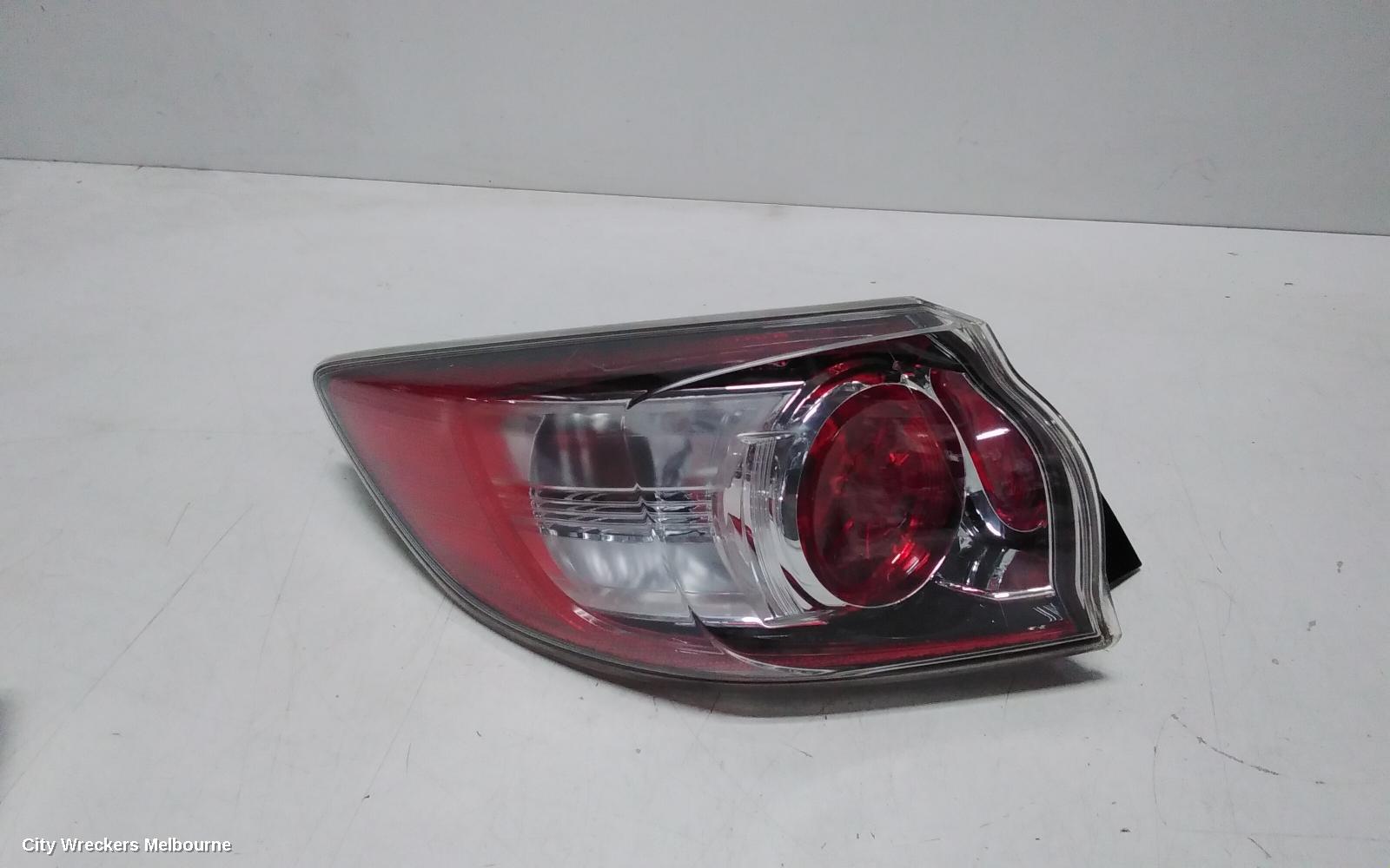 MAZDA 3 LEFT TAILLIGHT, BL, HATCH, STANDARD TYPE, 04/2009 - 10/2013 - Image 1