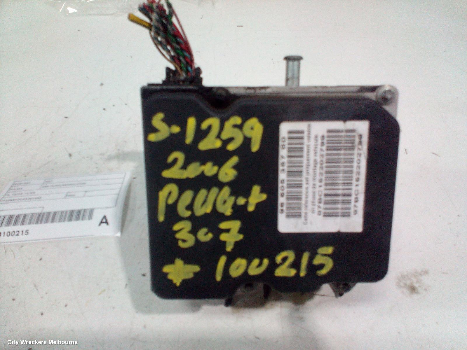 PEUGEOT 307 ABS PUMP/MODULATOR, T6, 10/2005 - 12/2009 - Image 1