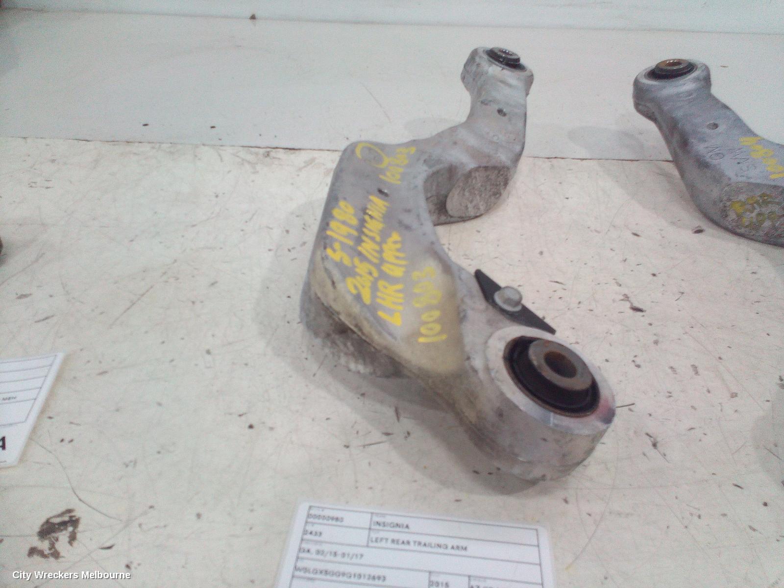 HOLDEN INSIGNIA LEFT REAR TRAILING ARM, GA, 02/2015 - 01/2017 - Image 3