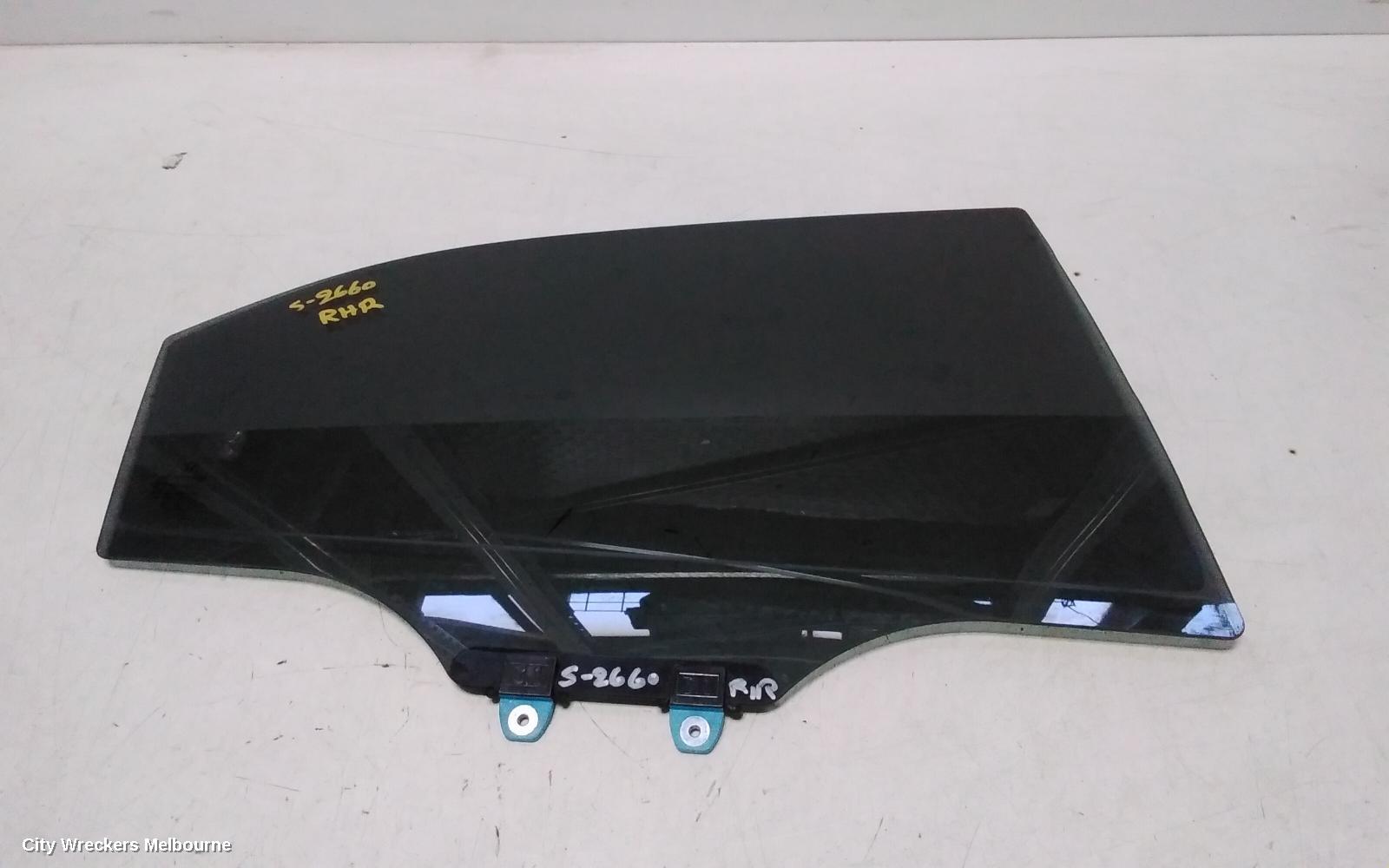 HONDA CIVIC RIGHT REAR DOOR WINDOW, 9TH GEN, HATCH, 02/2012 - 04/2016 - Image 2
