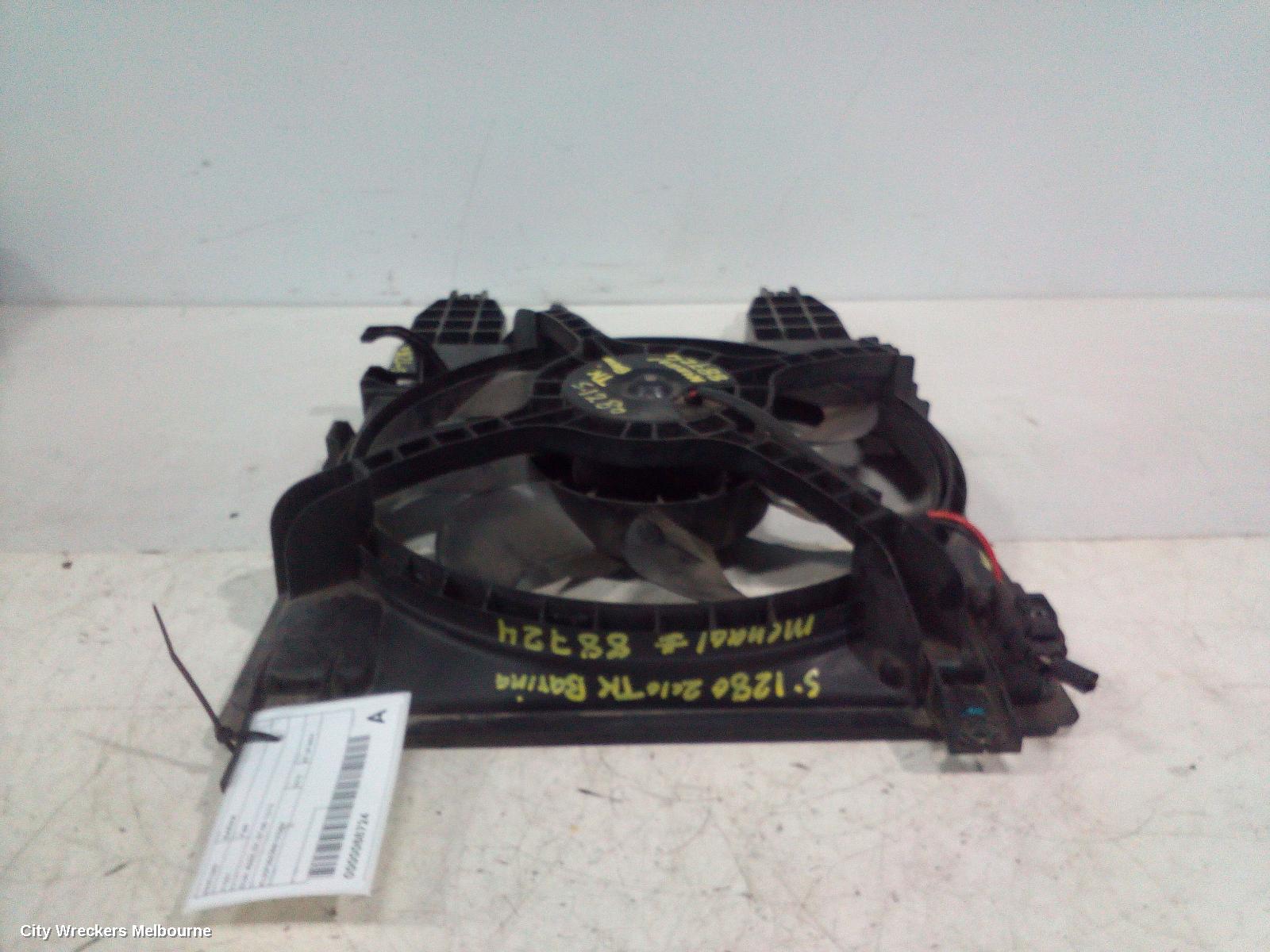 HOLDEN BARINA FAN, DUAL ASSY, TK, 07/2008 - 12/2012 - Image 2