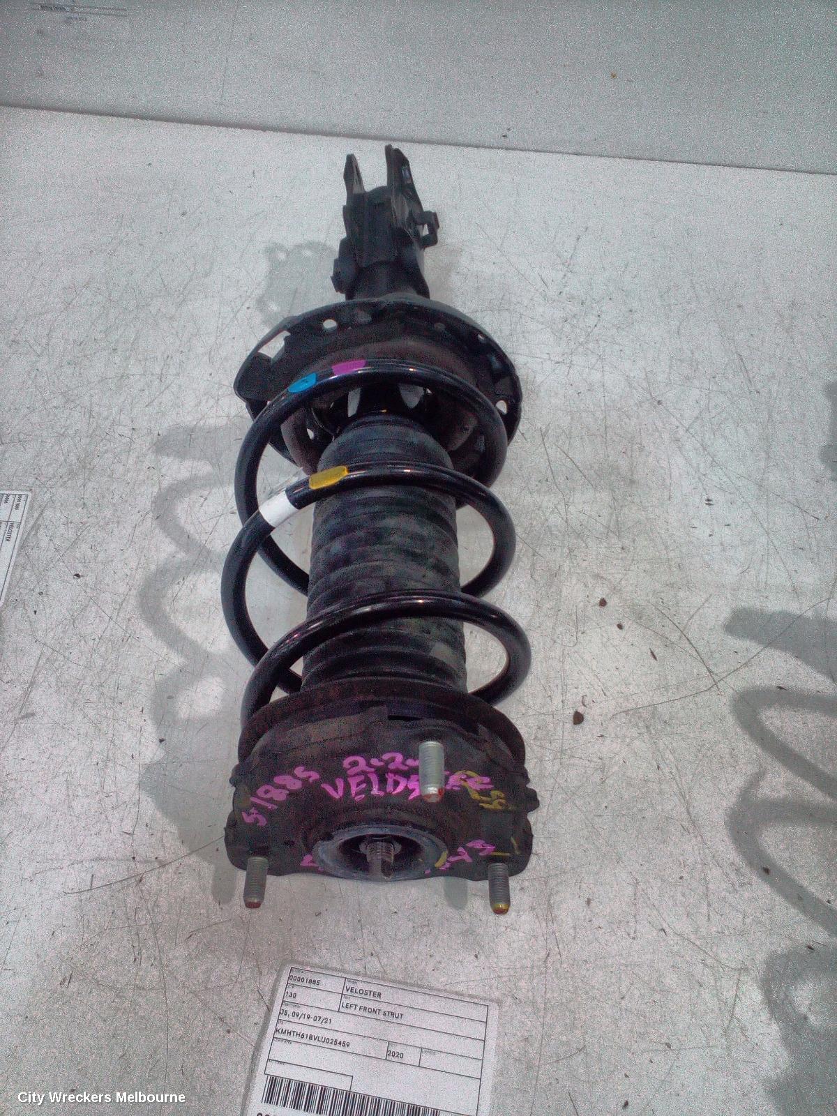 HYUNDAI VELOSTER LEFT FRONT STRUT, JS, 09/2019 - 07/2021 - Image 2
