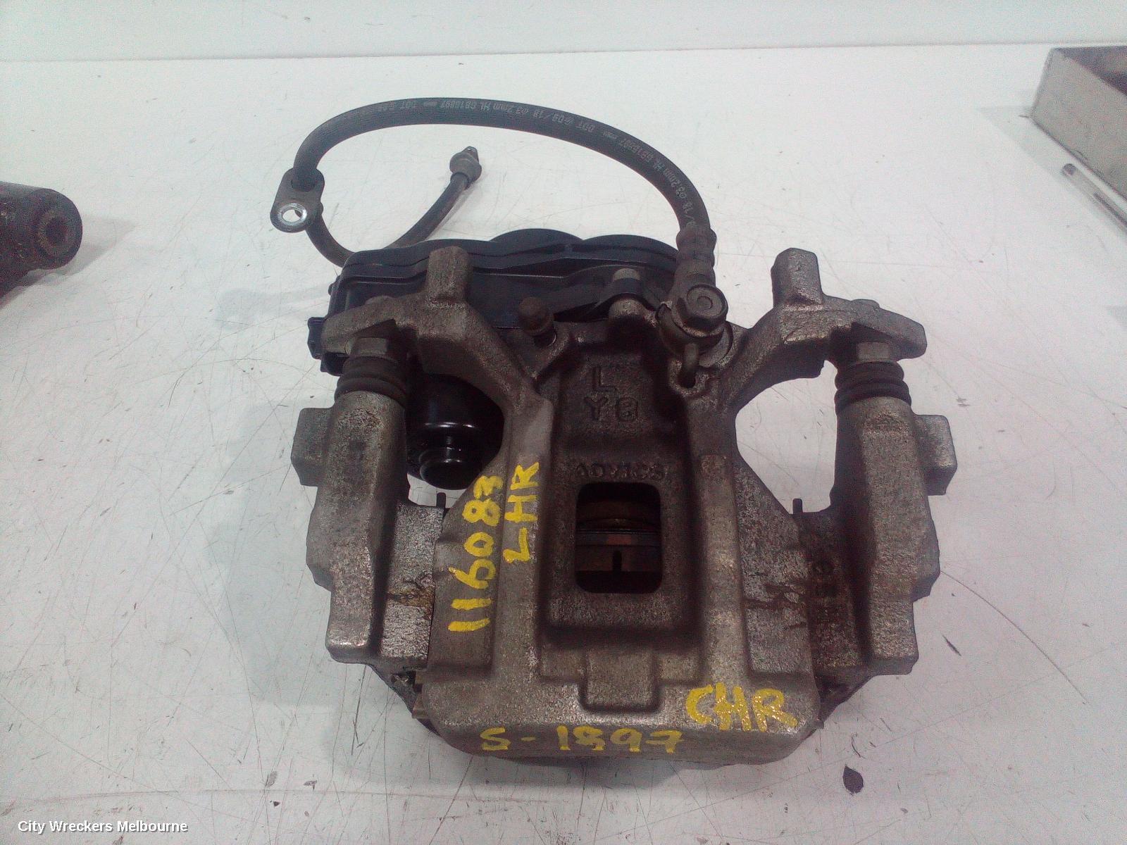 TOYOTA C-HR CALIPER, LH REAR, STANDARD TYPE, GEN 1, 12/2016 ONWARDS - Image 1
