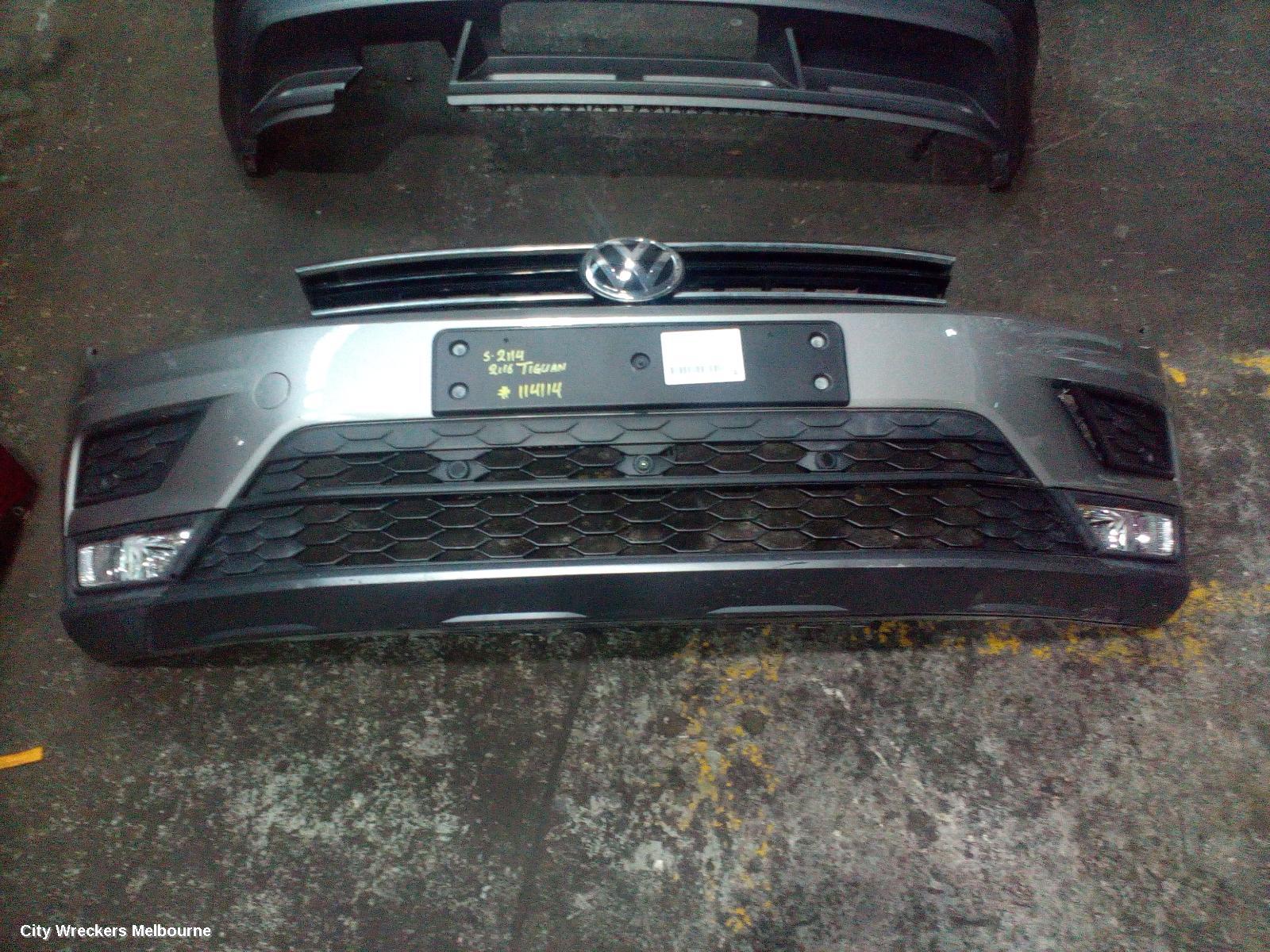 VOLKSWAGEN TIGUAN FRONT BUMPER, 5NA, TRENDLINE/COMFORTLINE/HIGHLINE/ADVENTURE/SPORTLINE, NON H/LAMP WASHER TYPE, 06/2016 - 05/2021 - Image 2