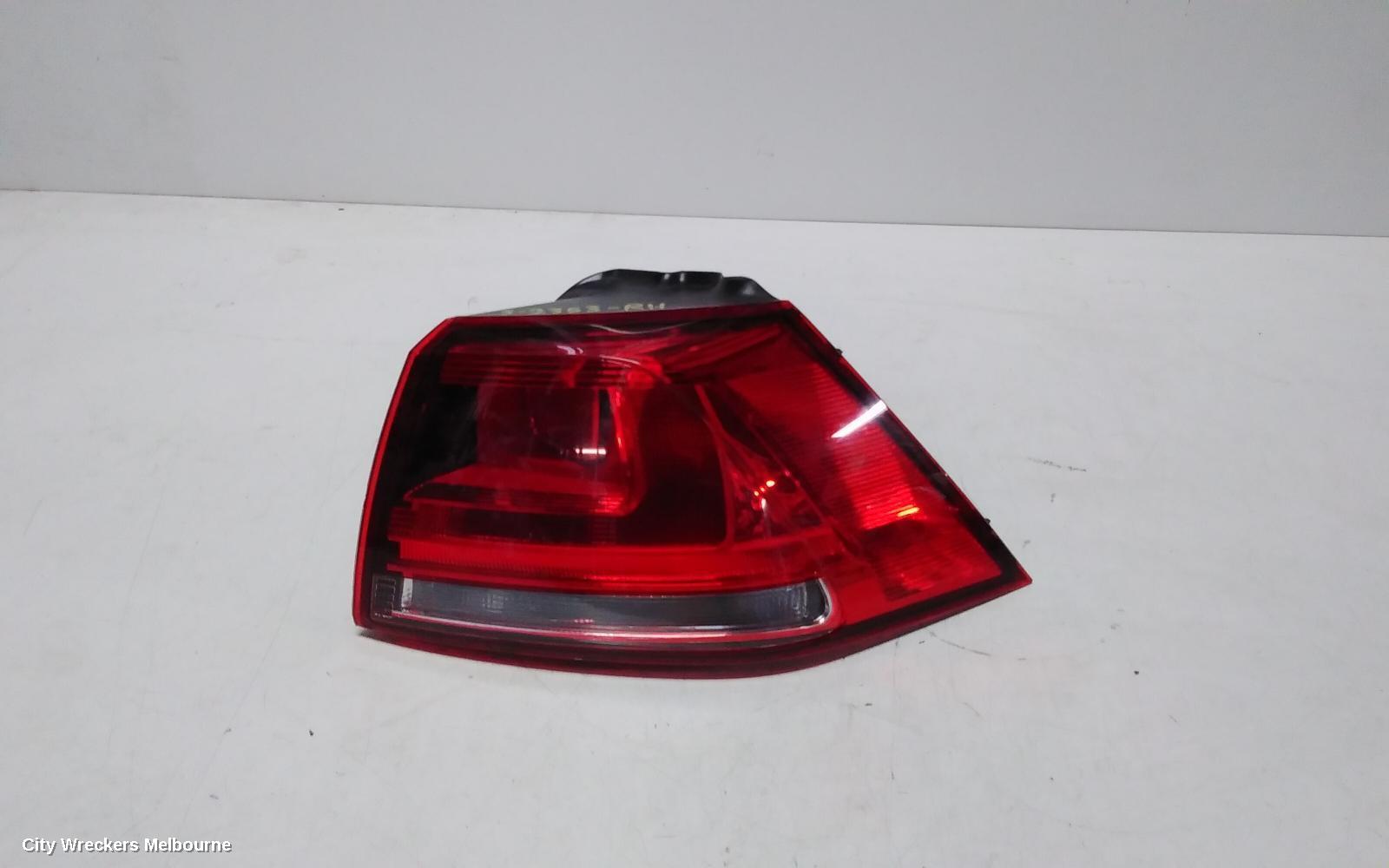 VOLKSWAGEN GOLF RIGHT TAILLIGHT, GEN 7, HATCH, STANDARD, TRENDLINE/COMFORTLINE, NON LED TYPE, NON TINTED TYPE, 12/2012 - 03/2017 - Image 3