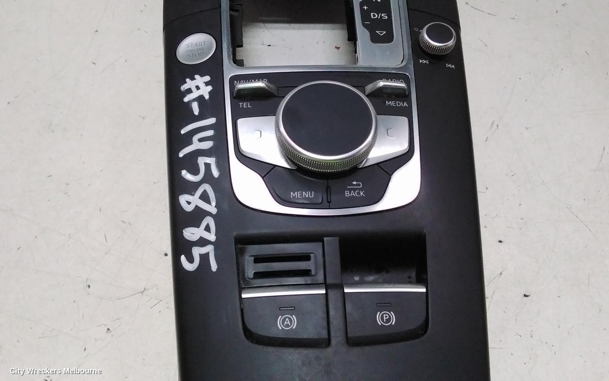 AUDI A3 RADIO/CD/DVD/SAT/TV, MMI CONTROLS, W/ MIB HIGH, W/ START BUTTON TYPE, 8V, 03/2013 - 10/2020 - Image 3