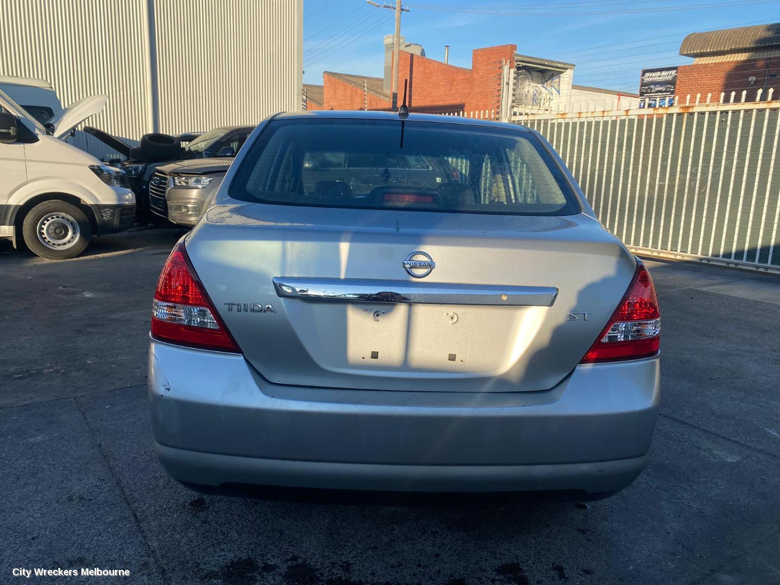NISSAN TIIDA BOOTLID/TAILGATE, BOOTLID, C11, NON SPOILER TYPE, 09/2004 - 01/2013 - Image 2