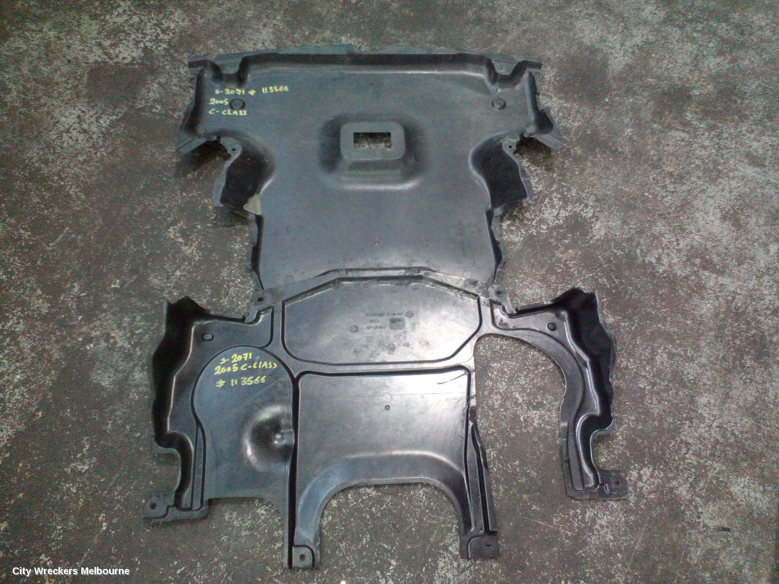 MERCEDES C CLASS LOWER ENGINE SPLASH TRAY, FRONT, W203, 11/2000 - 06/2007 - Image 2