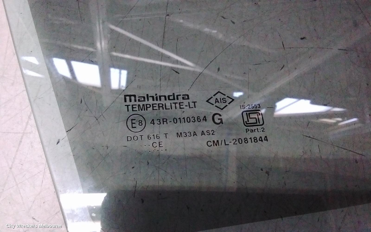 MAHINDRA XUV700 RIGHT FRONT DOOR WINDOW, W601, 01/2023 ONWARDS - Image 3