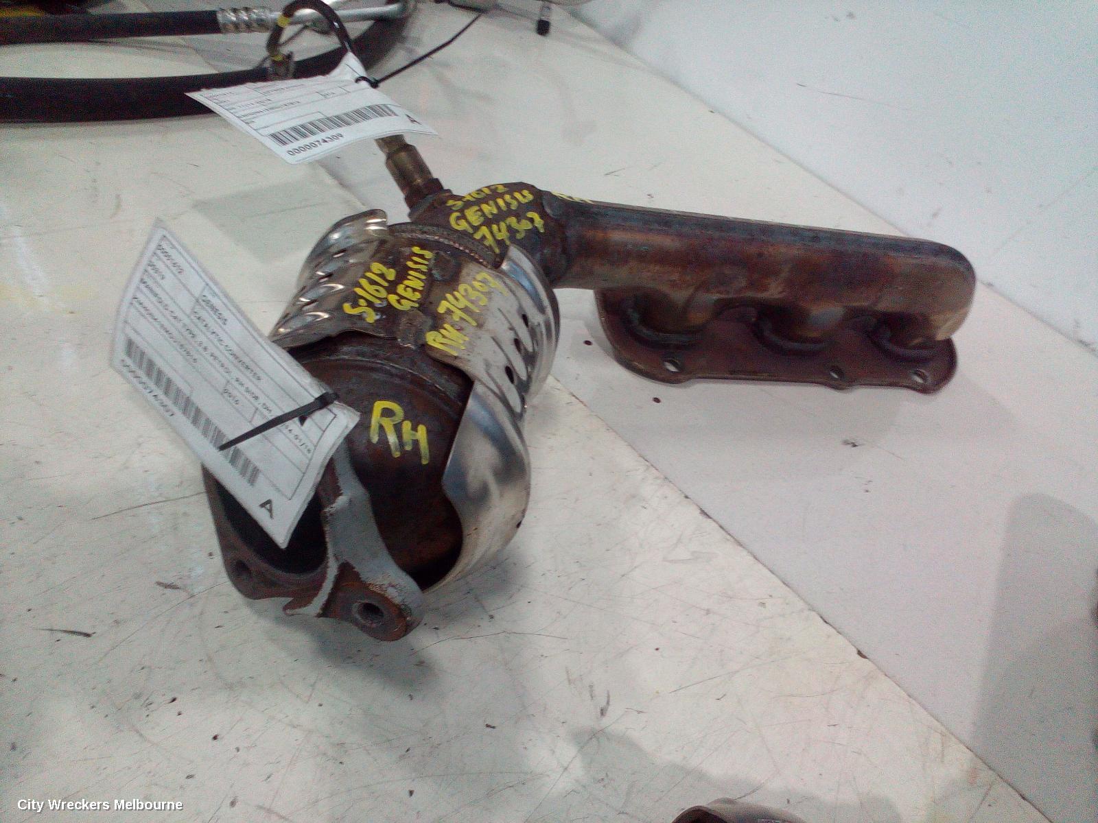 HYUNDAI GENESIS CATALYTIC CONVERTER, MANIFOLD-CAT TYPE, 3.8, PETROL, RH SIDE, DH, 11/2014 - 01/2018 - Image 3