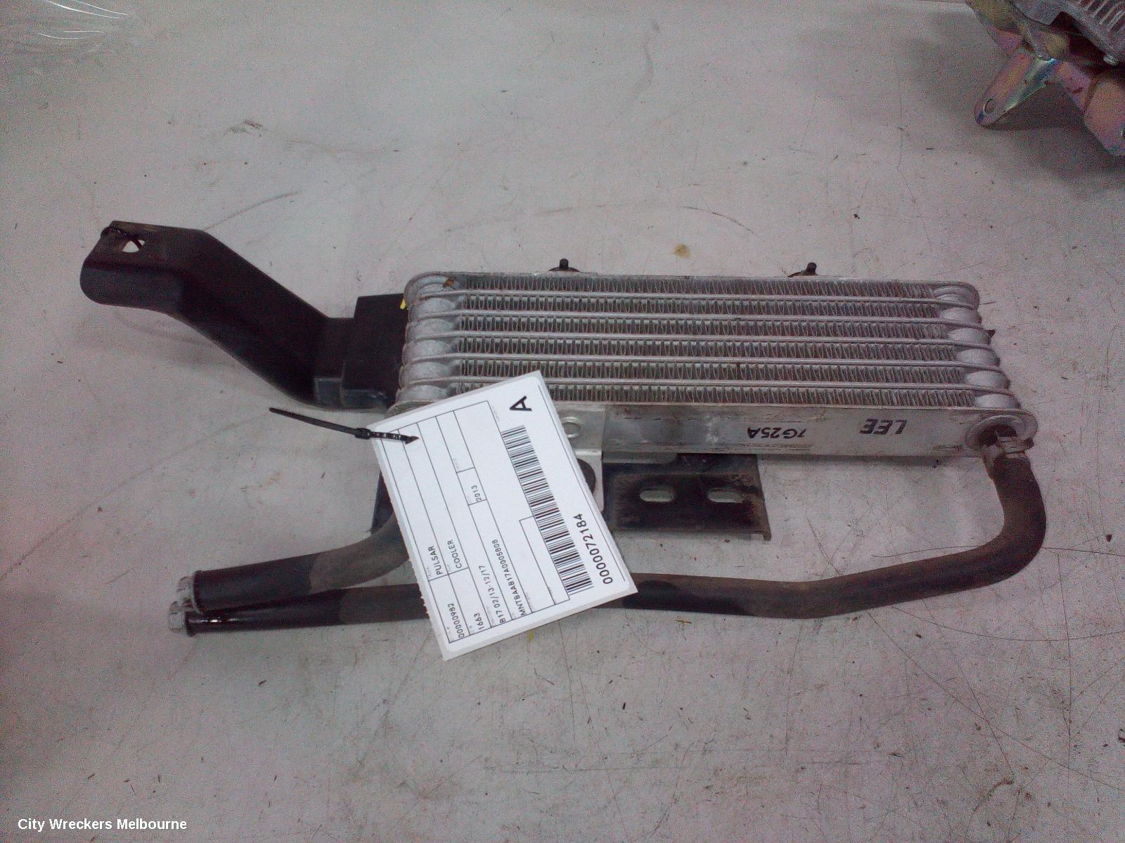 NISSAN PULSAR COOLER, TRANSMISSION OIL COOLER, PETROL, 1.8, MRA8DE, B17/C12, 12/2012 - 12/2017 - Image 3