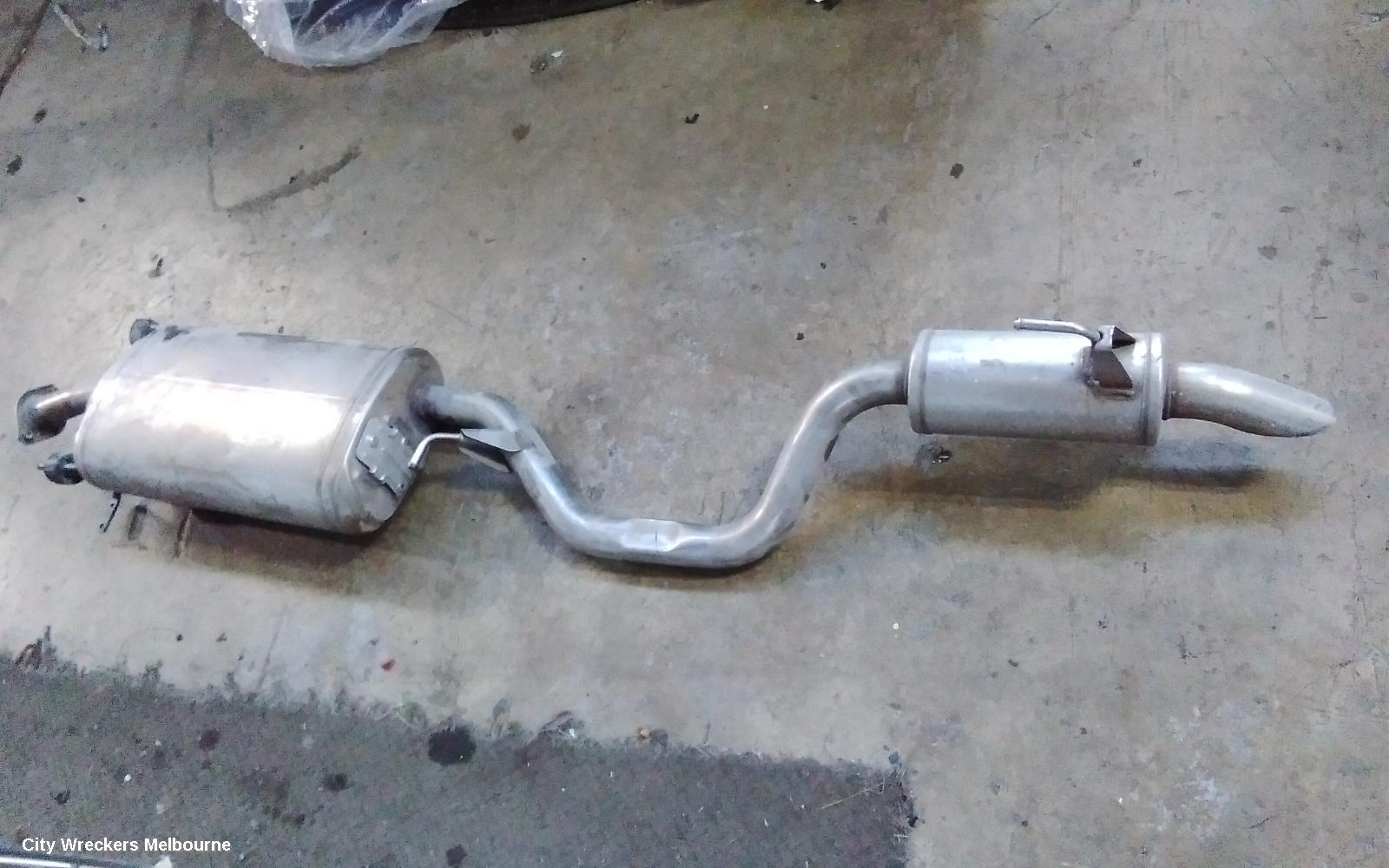 TOYOTA KLUGER EXHAUST SYSTEM, XU70 SERIES, 03/2021 ONWARDS - Image 3