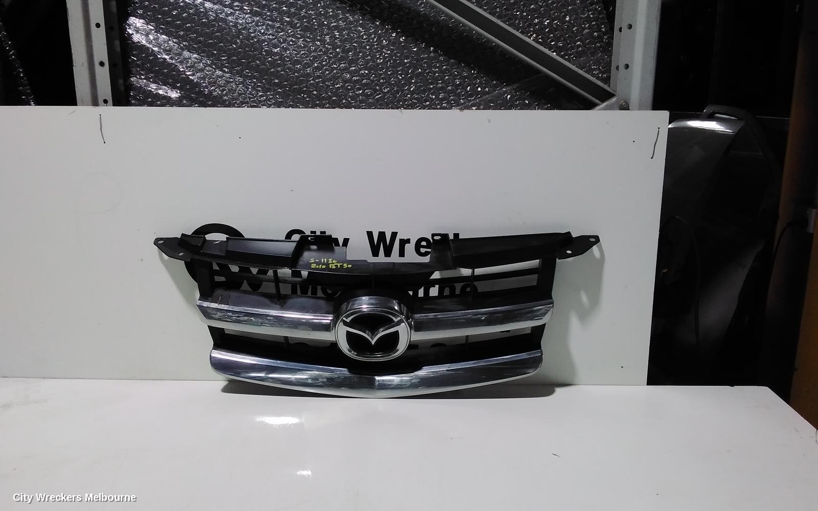 MAZDA BT50 GRILLE, RADIATOR GRILLE, UN, CHROME, 06/2008 - 09/2011 - Image 2
