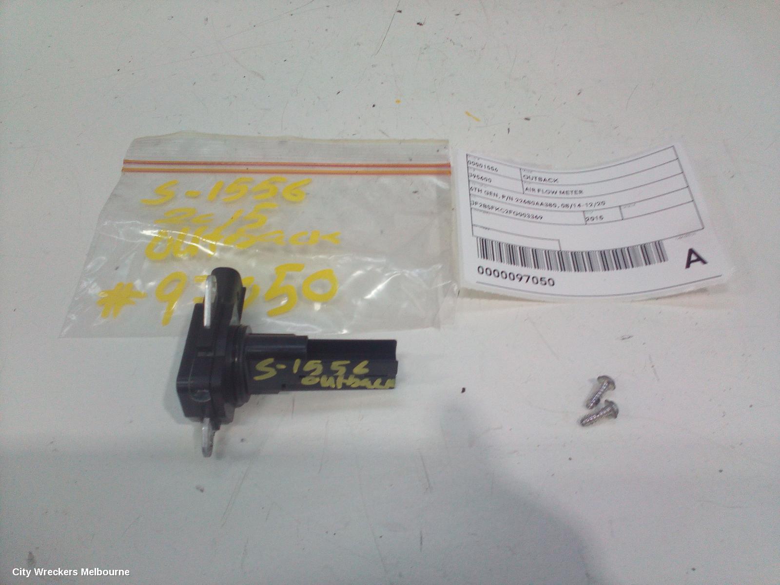 SUBARU OUTBACK AIR FLOW METER, 6TH GEN, P/N 22680AA380, 08/2014 - 12/2020 - Image 1